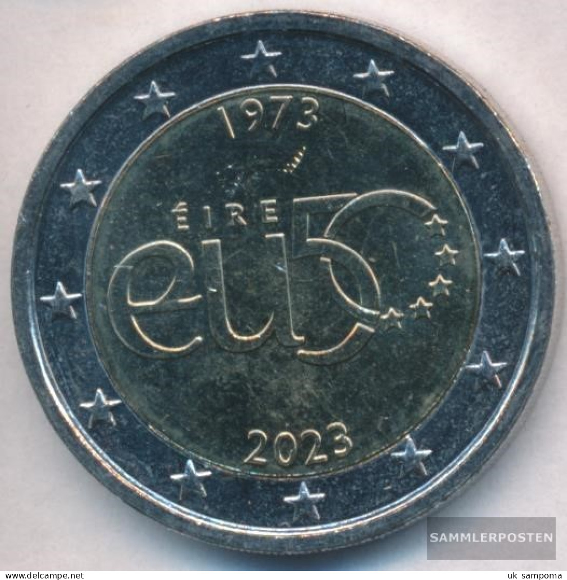 Ireland 2023 Stgl./unzirkuliert Reissue: Stgl./unzirkuliert 2023 2 Euro European Union - Irlanda