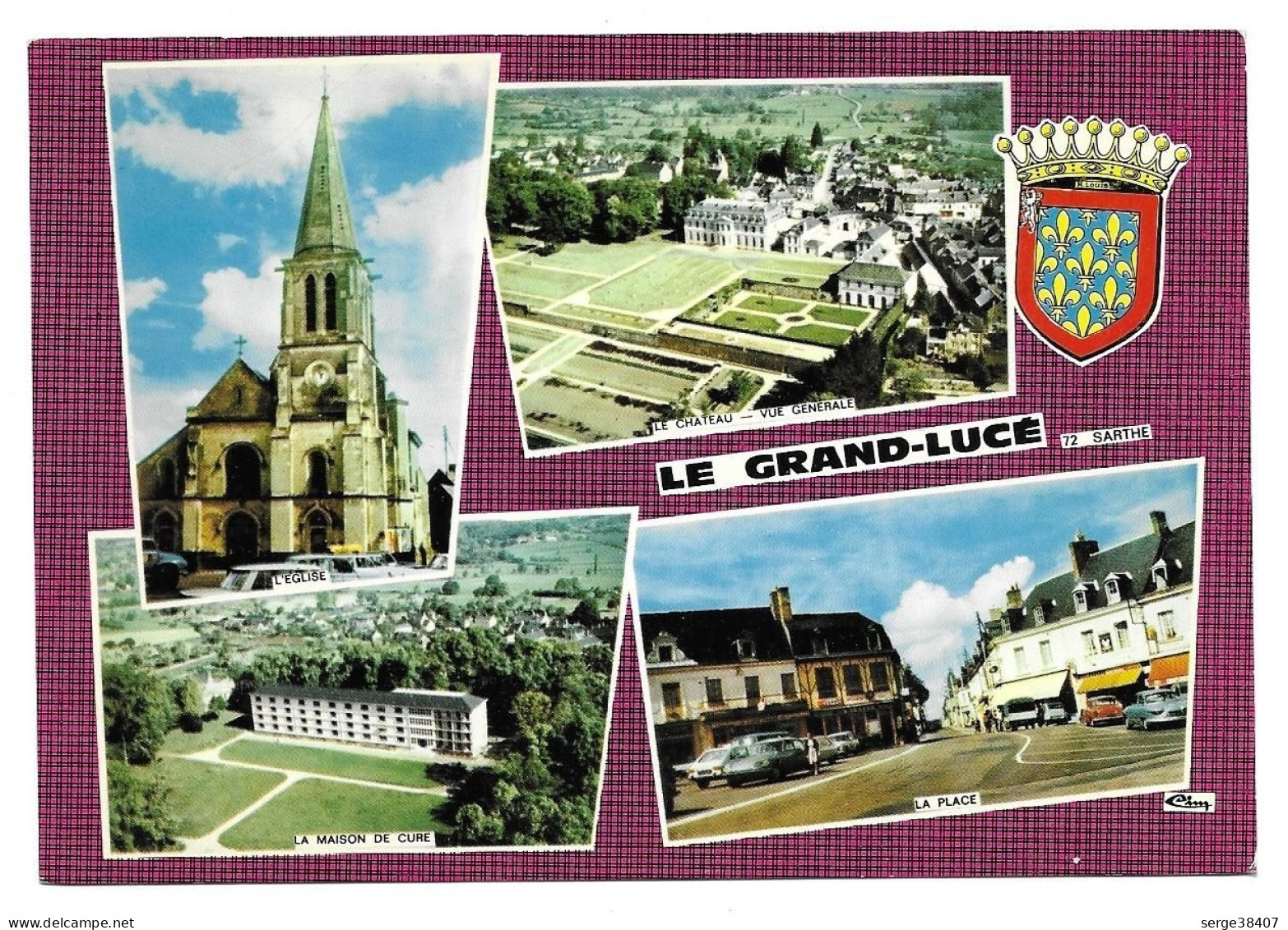 Le Grand Lucé - 1986 - La Place ... Multivues # 11-21/28 - Le Grand Luce