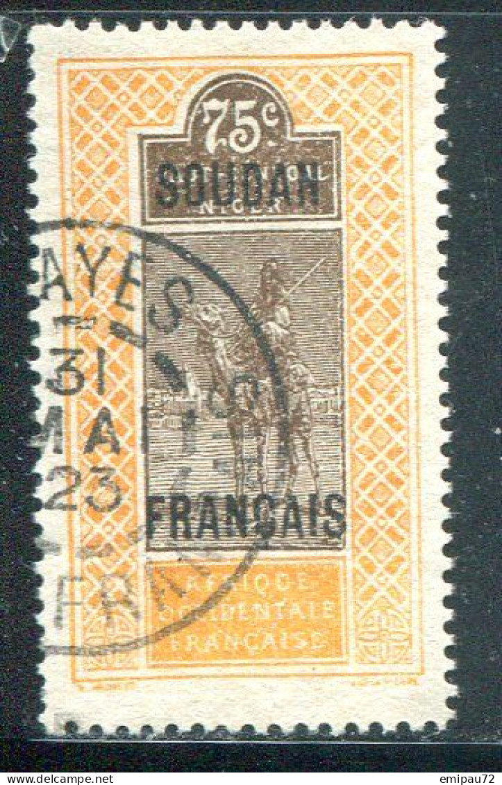 SOUDAN- Y&T N°33- Oblitéré (belle Oblitération!!!) - Used Stamps