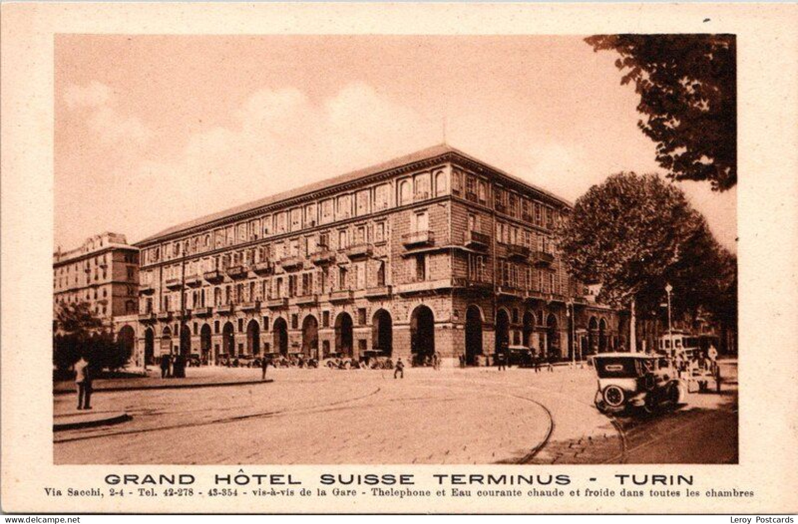 Grand Hotel Suisse Terminus, Turin, Italy - Bars, Hotels & Restaurants