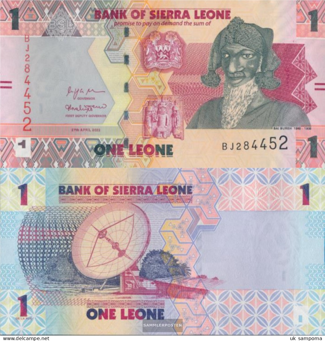 Sierra Leone Pick-number: W34 (2022) Uncirculated 2022 1 Leone - Sierra Leona