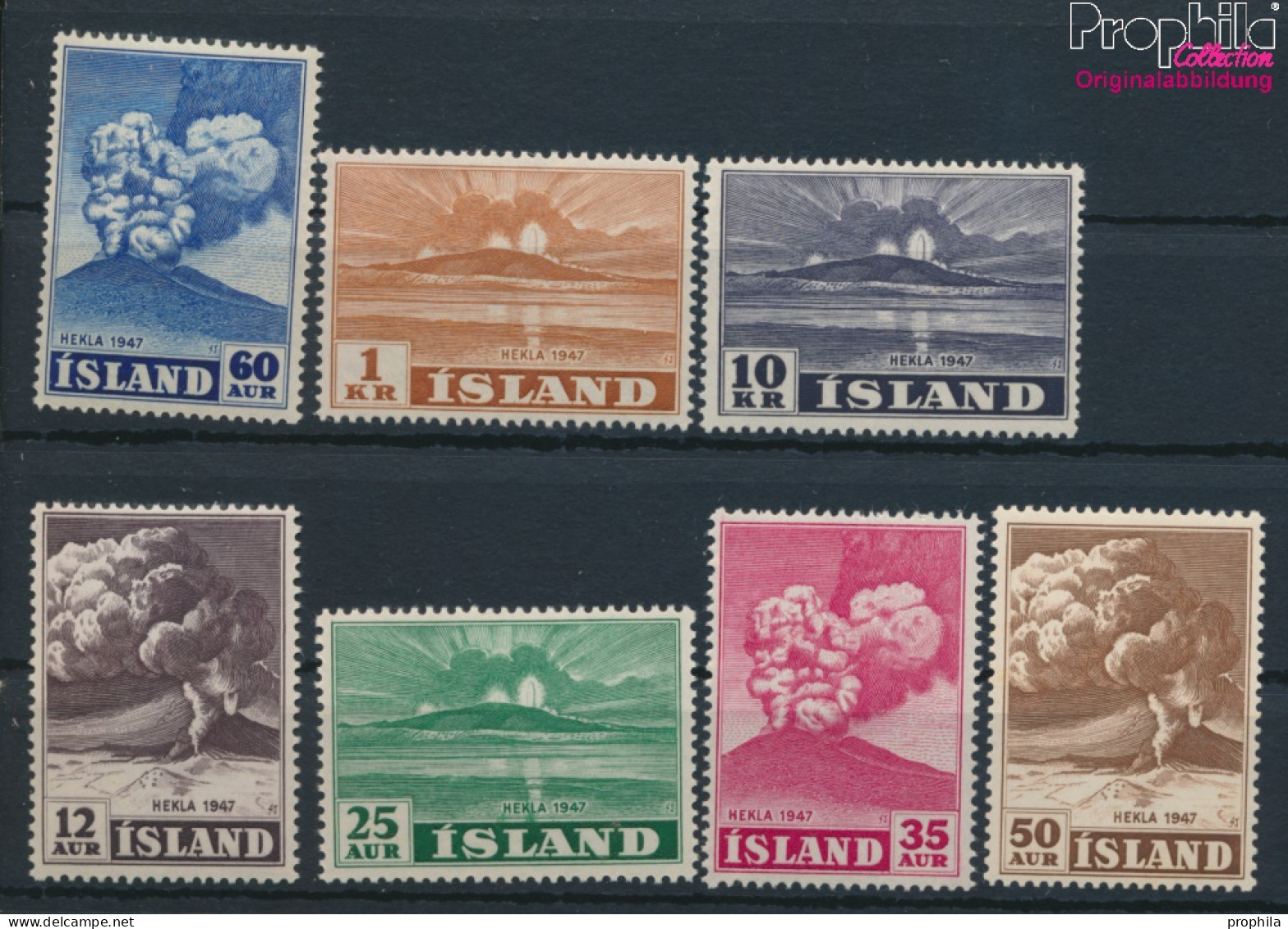 Island Postfrisch Heklaausbruch 1948 Heklaausbruch  (10221494 - Nuevos