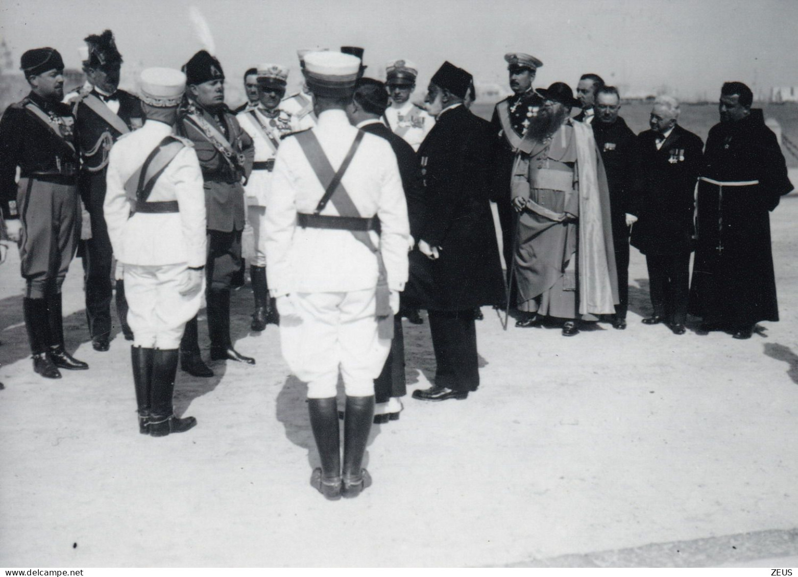 LOTTO DI 17 FOTO B. MUSSOLINI - Guerra, Militari