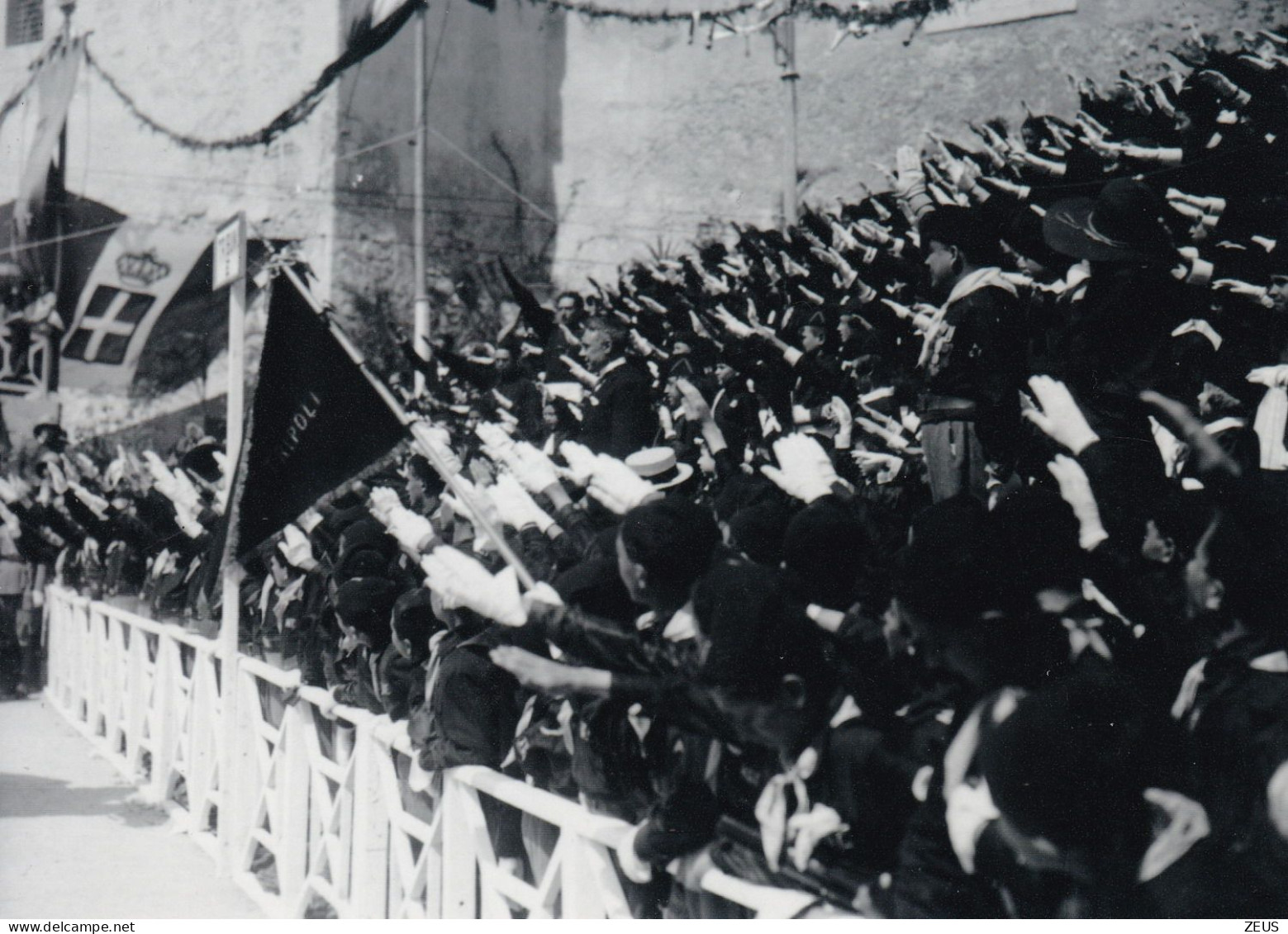 LOTTO DI 17 FOTO B. MUSSOLINI - Guerre, Militaire