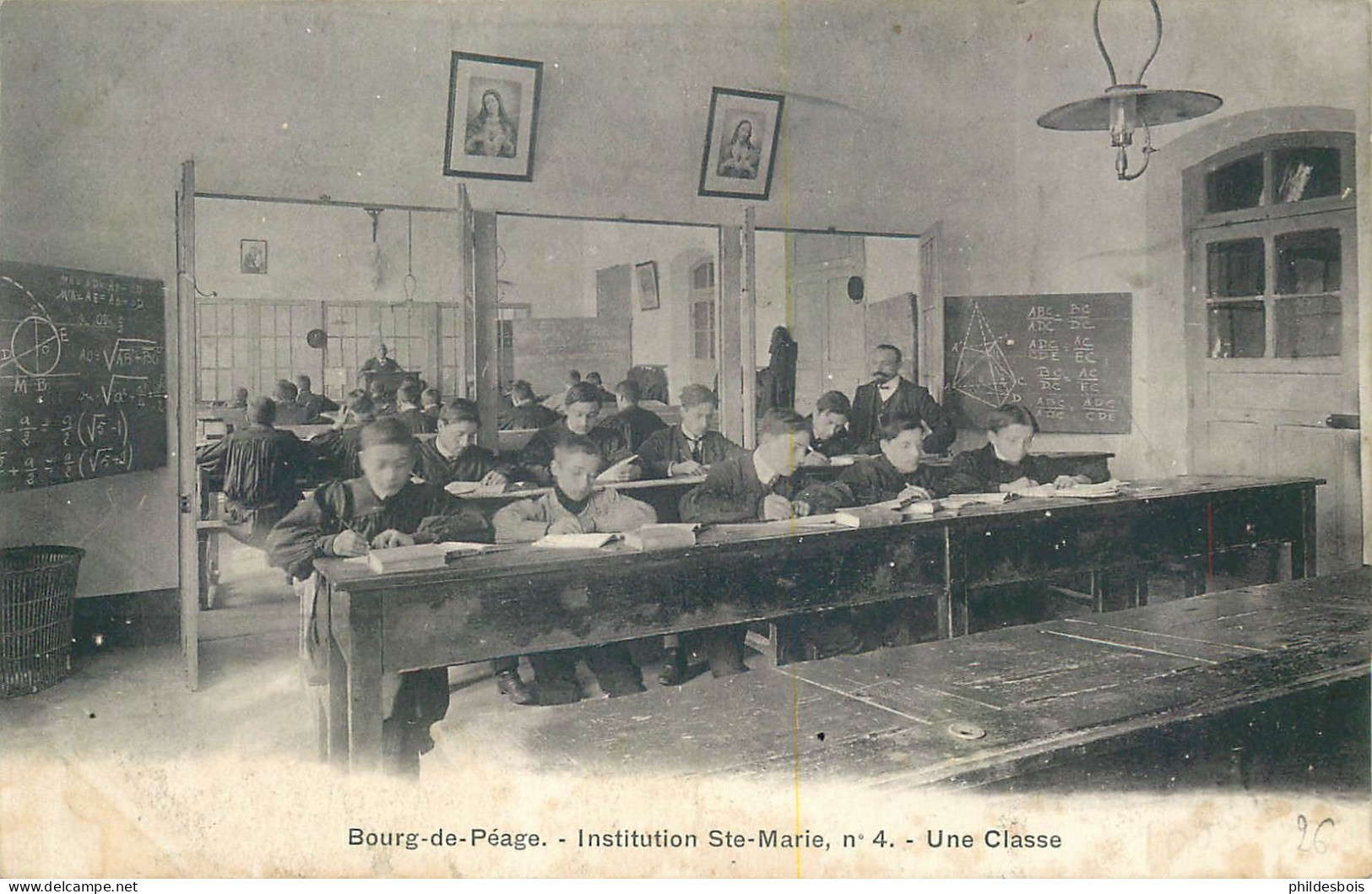 DROME  BOURG DE PEAGE Institution Sainte Marie Une Classe - Bourg-de-Péage