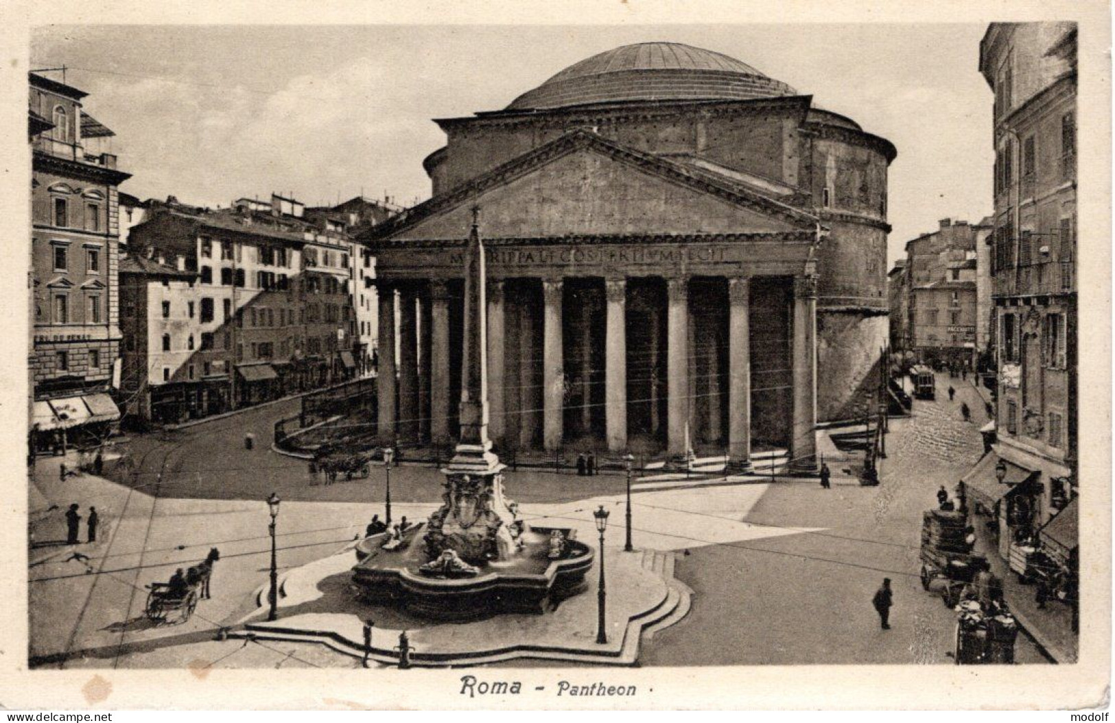 CPA - Italie - Roma - Pantheon - 1933 - Panteón