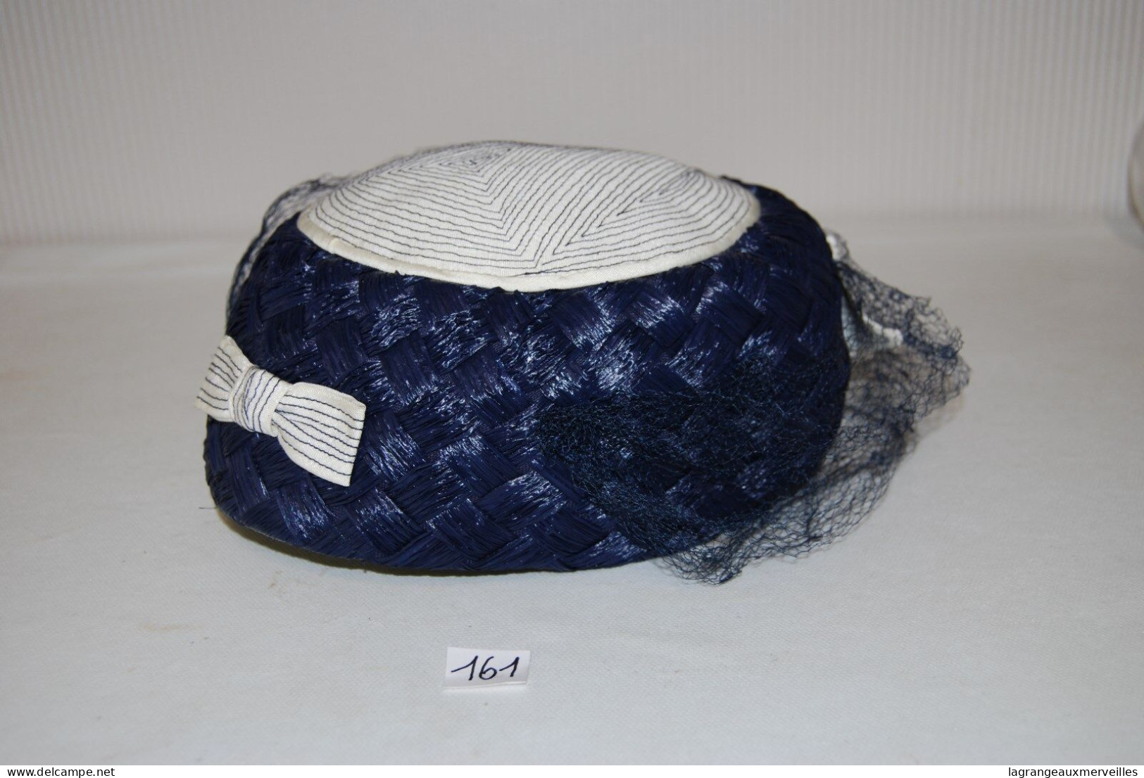 C161 Ancien Chapeau - Femme élégante - Lady's Hat - Cuffie, Cappelli, Berretti