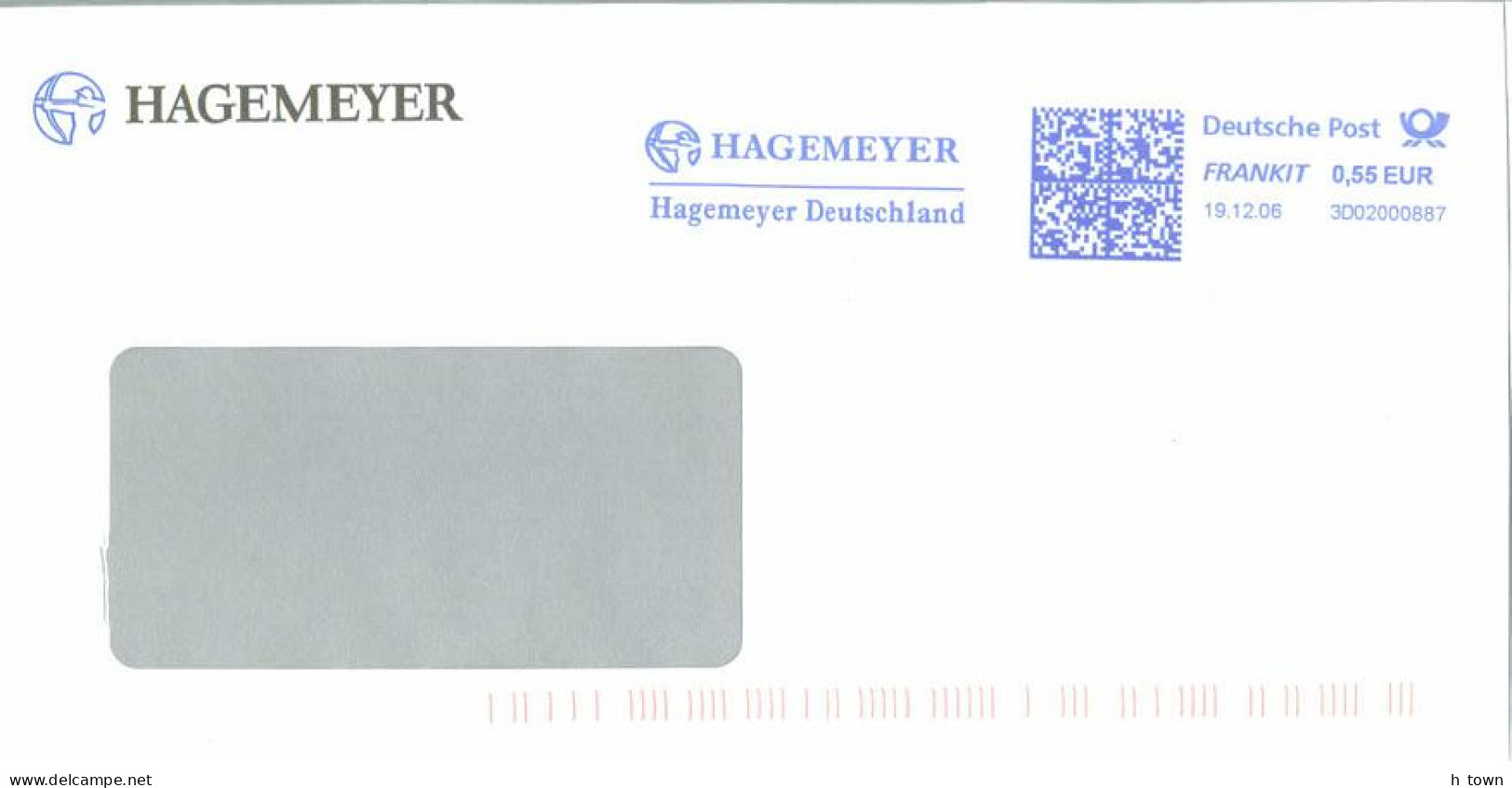 519  Tir à L'arc: Ema D'Allemagne, 2007 -  Hagemeyer, Archery Meter Stamp From Germany - Bogenschiessen