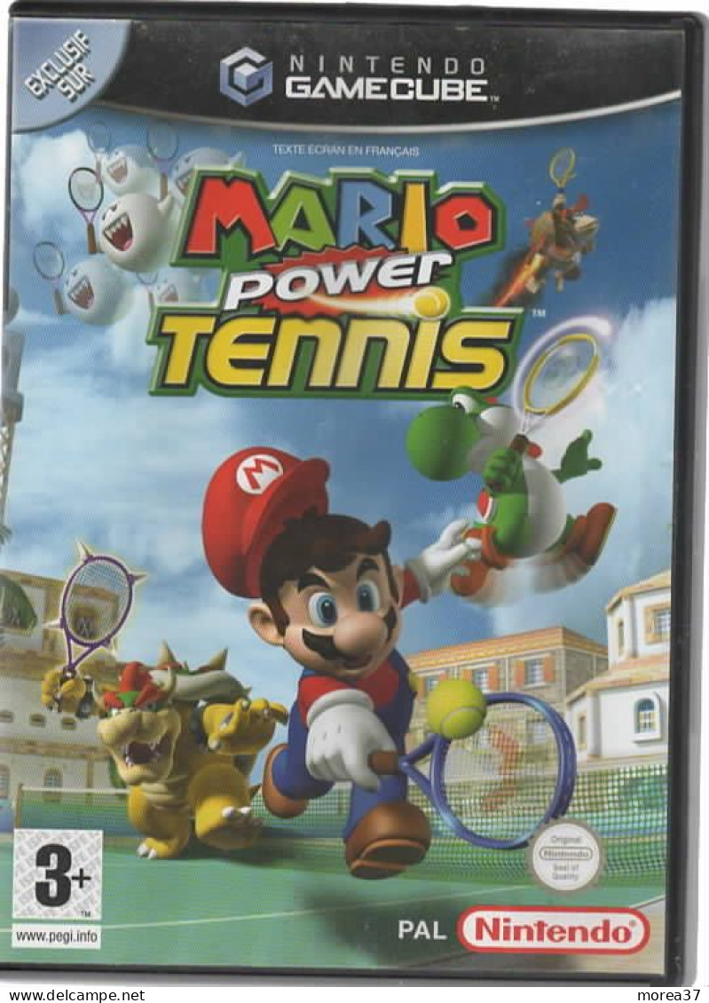Jeu GAMECUBE   "Mario Power Tennis "      (JE 2) - Nintendo GameCube
