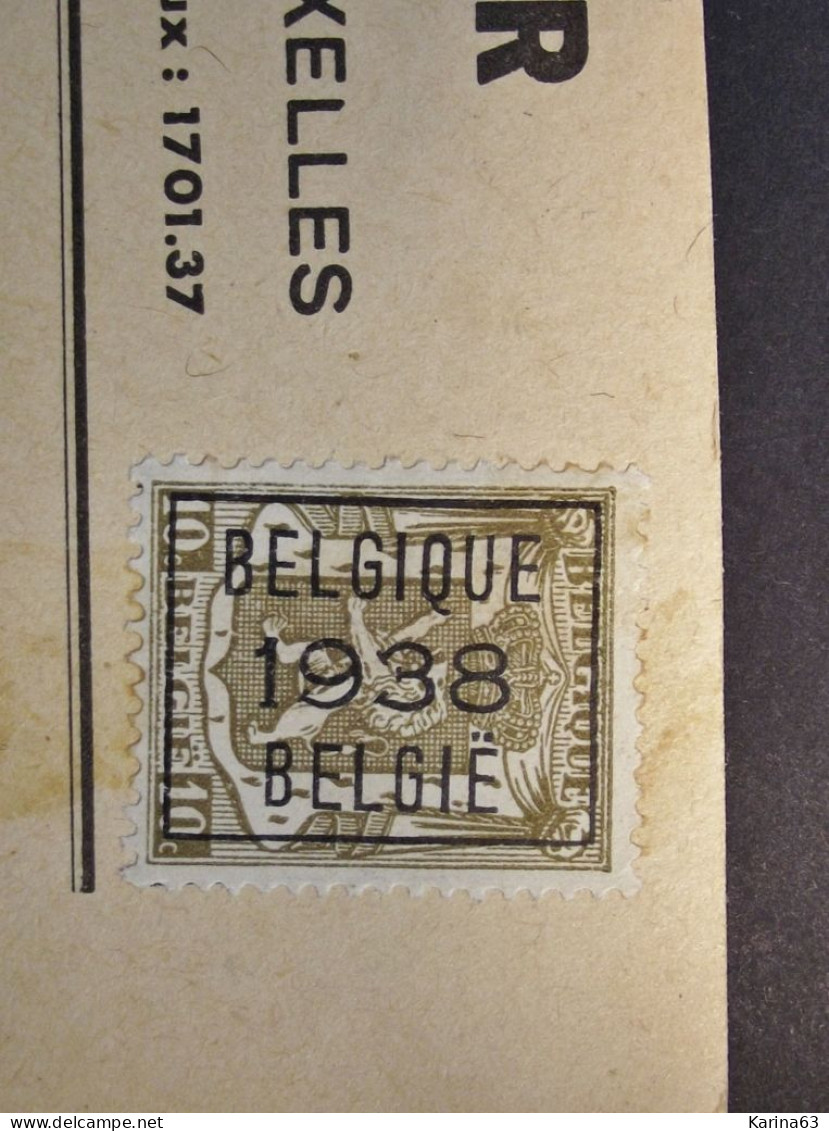 België - Belgique - Carte - Postkaart - 1938 -  L' Informateur - Carte De Publicité. - Sonstige & Ohne Zuordnung