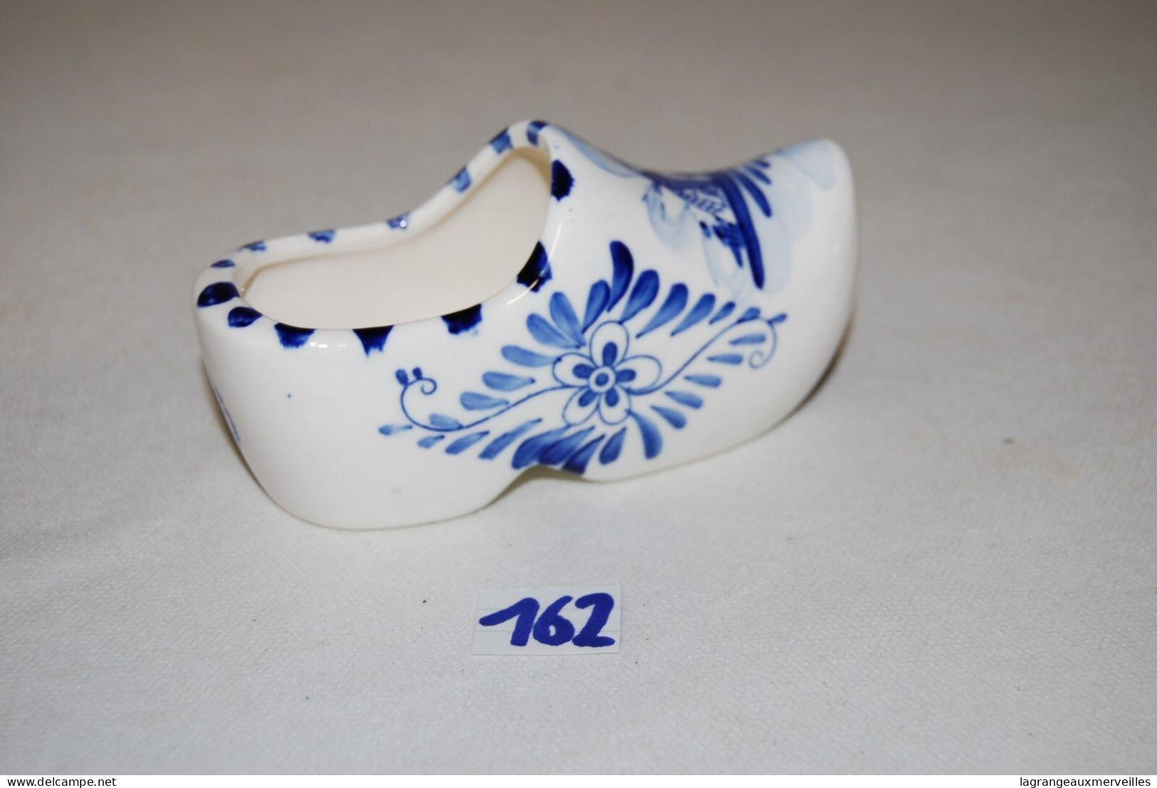 C162 Petit Sabot - Souvenir - Delft - Fait Main - Holland - Flores & Plantas