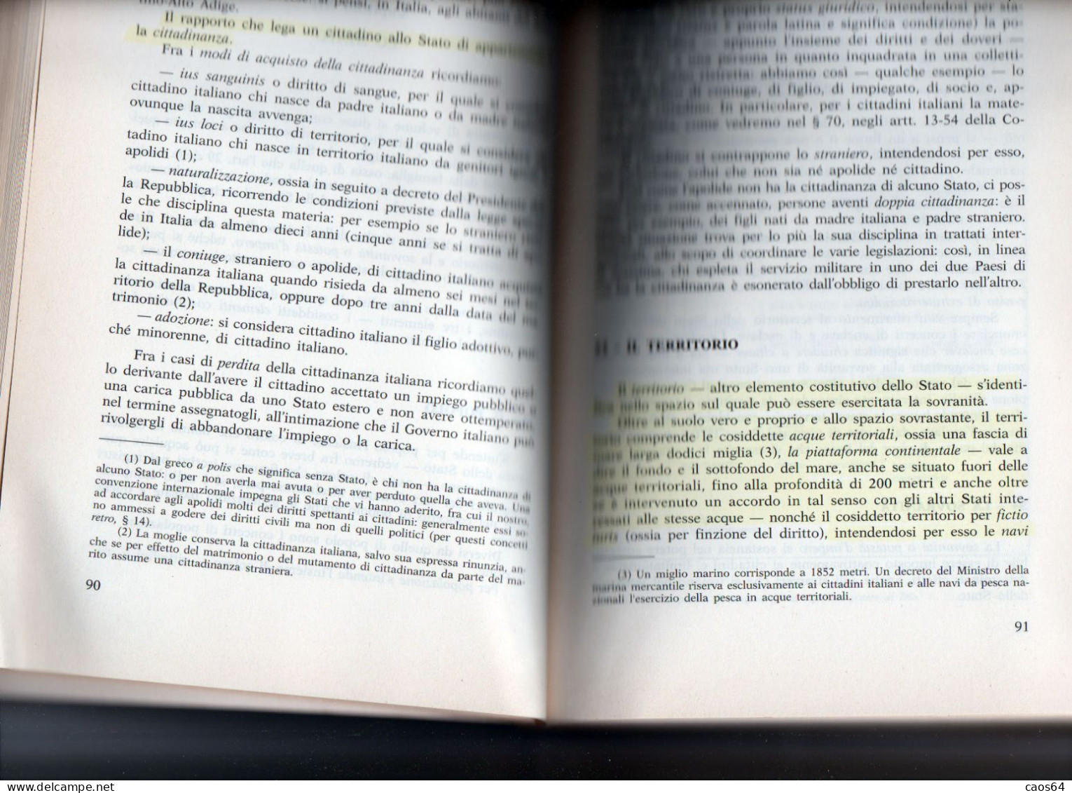 Elementi Di Diritto Pubblico Germano Palmieri Pirola 1992 - Droit Et économie