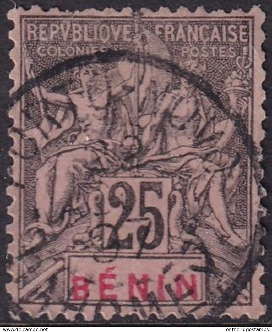 Benin 1894 Sc 40 Yt 40 Used Porto-Novo Cancel - Gebruikt
