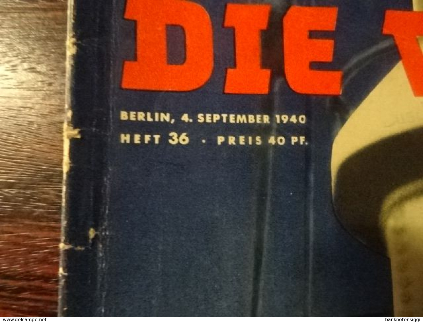 1 Zeitung "Die Woche" Berlin 4 September 1940 - Politik & Zeitgeschichte
