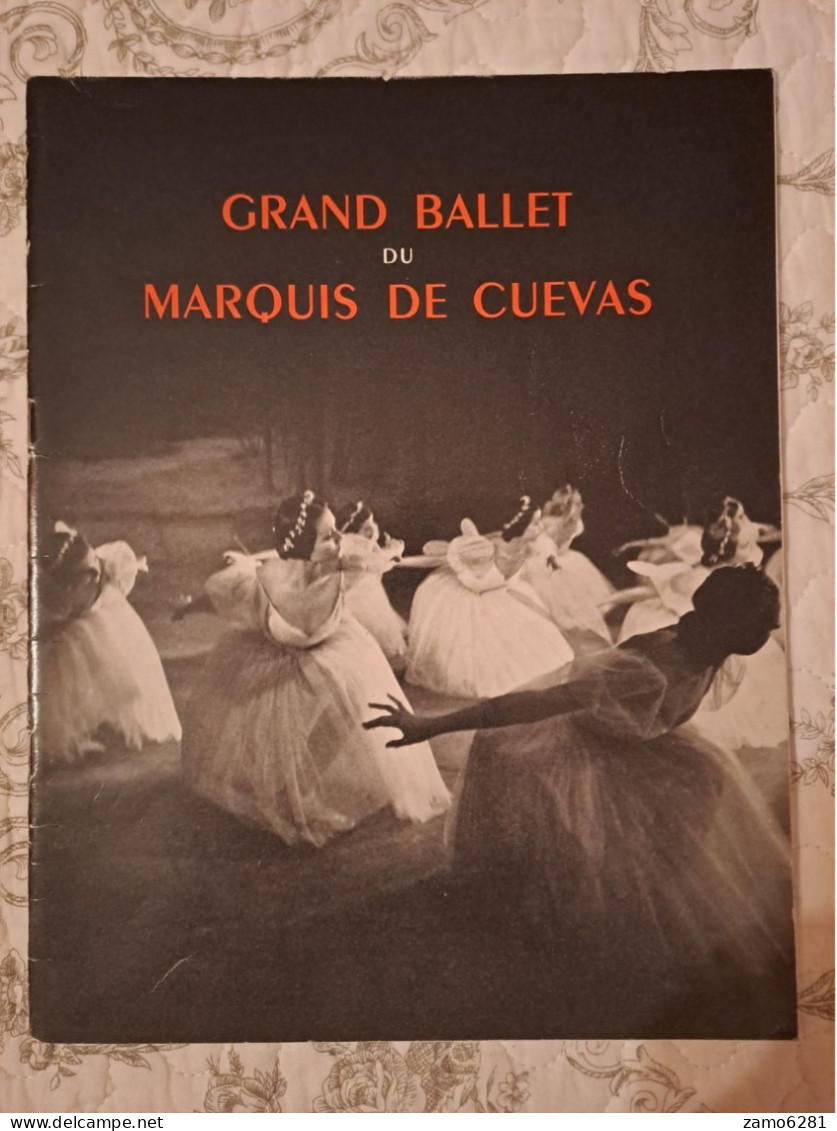 Grand Ballet Du Marquis De Cuevas 1954/1955 - Programs