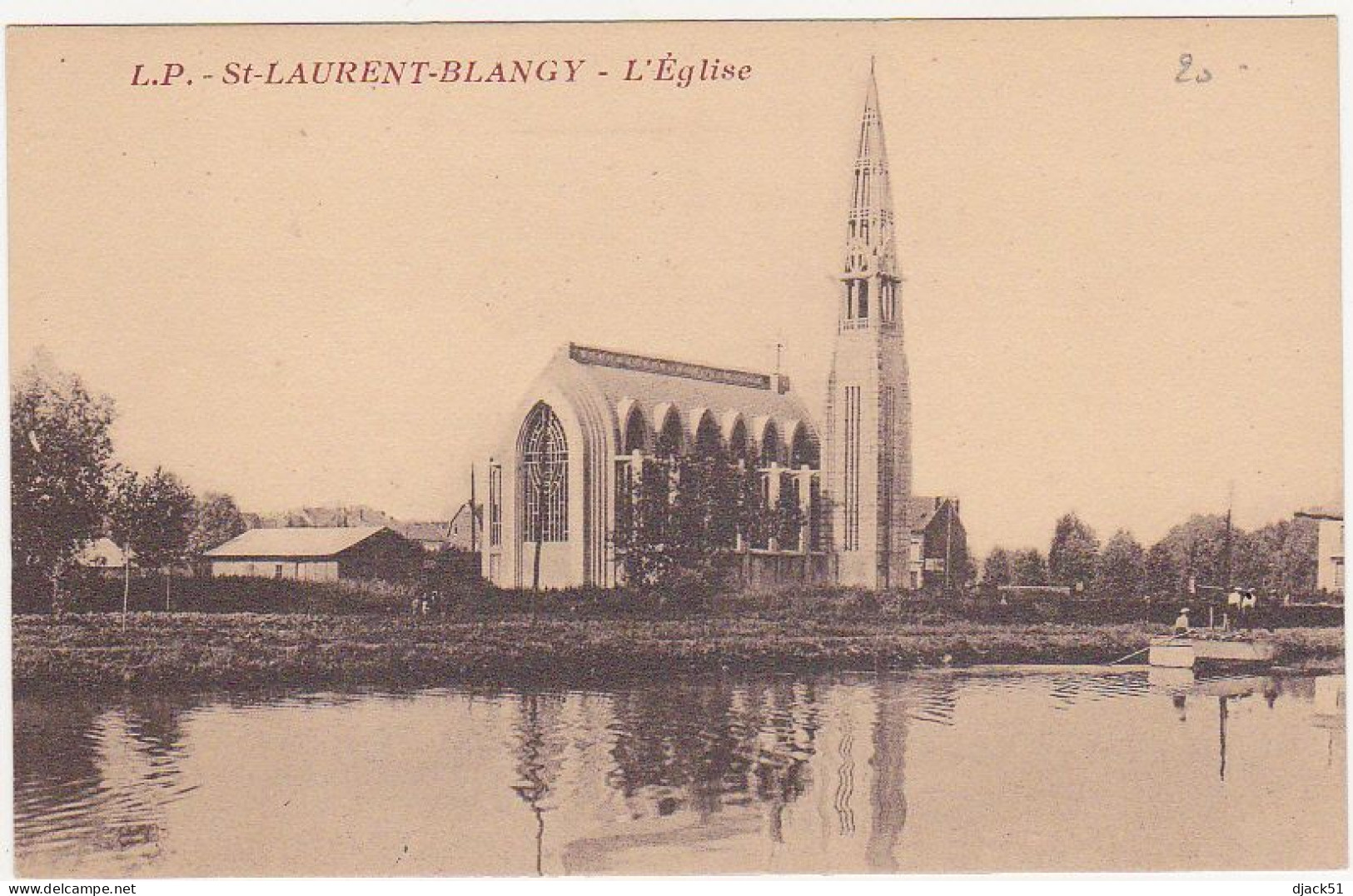 62 - St-LAURENT-BLANGY - L'Eglise - Saint Laurent Blangy