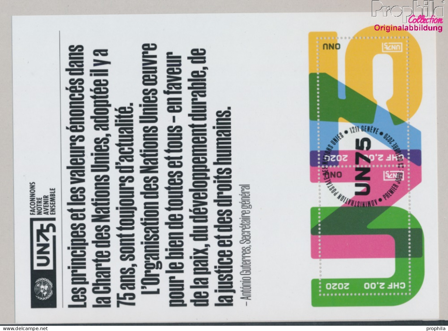 UNO - Genf Block61 (kompl.Ausg.) Gestempelt 2020 UNO (10257117 - Used Stamps