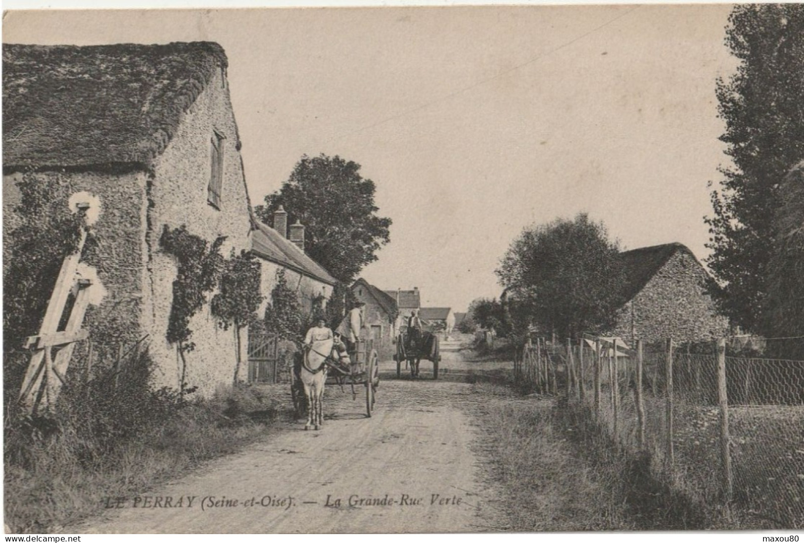 LE PERRAY  -  La Grande Rue Verte - Le Perray En Yvelines