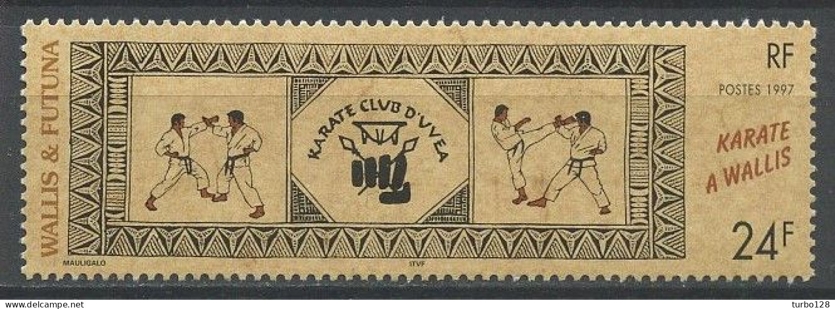 WALLIS FUTUNA 1997 N° 508 ** Neuf MNH Superbe Sports Karaté Club D'Uvéa Arts Martiaux - Nuevos