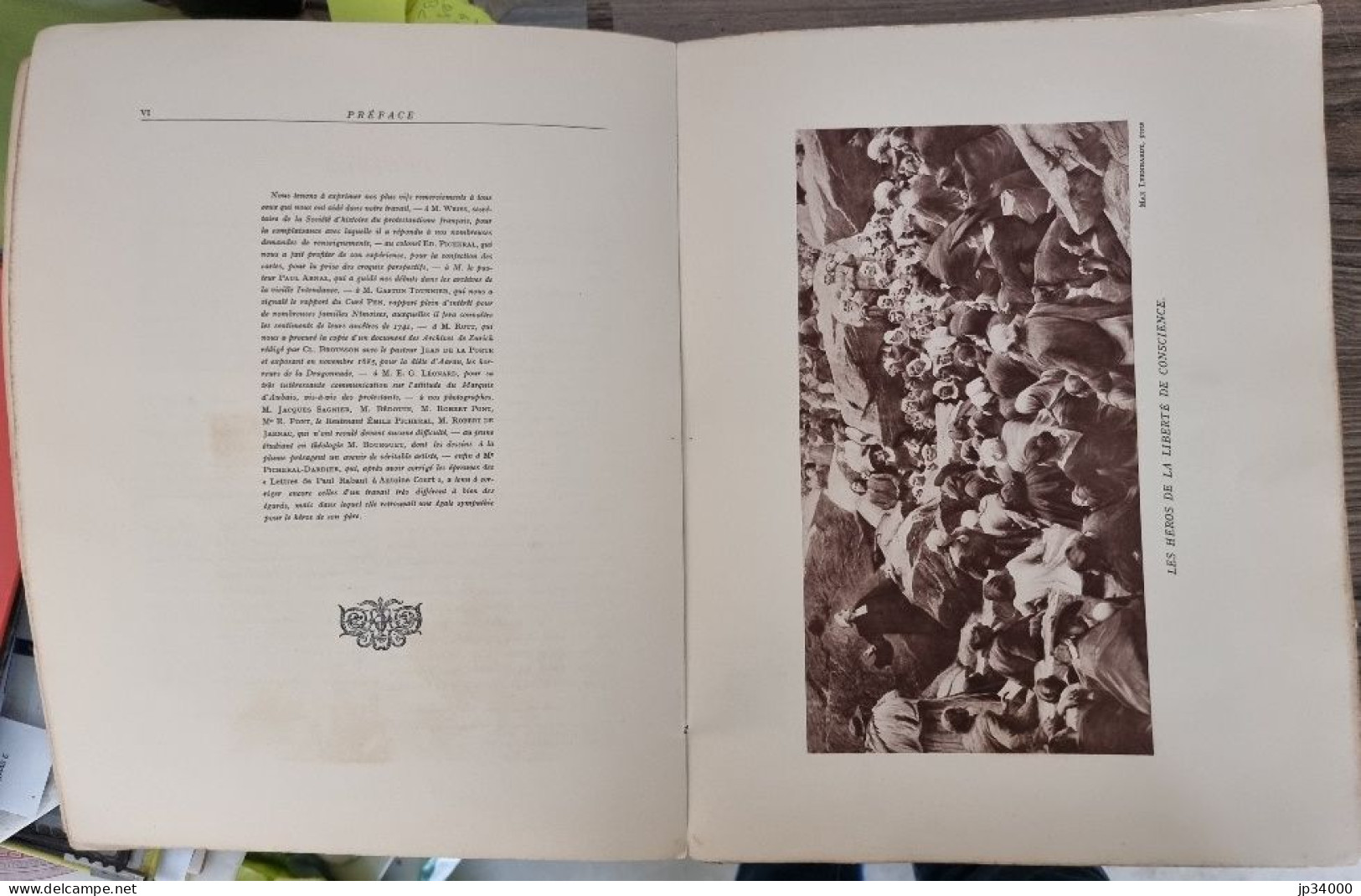 Nos Garrigues Et Les Assemblées Au Désert. Eglise De Nimes Sous La Croix 1685-1792 (A.Doumergue)1924 - Languedoc-Roussillon