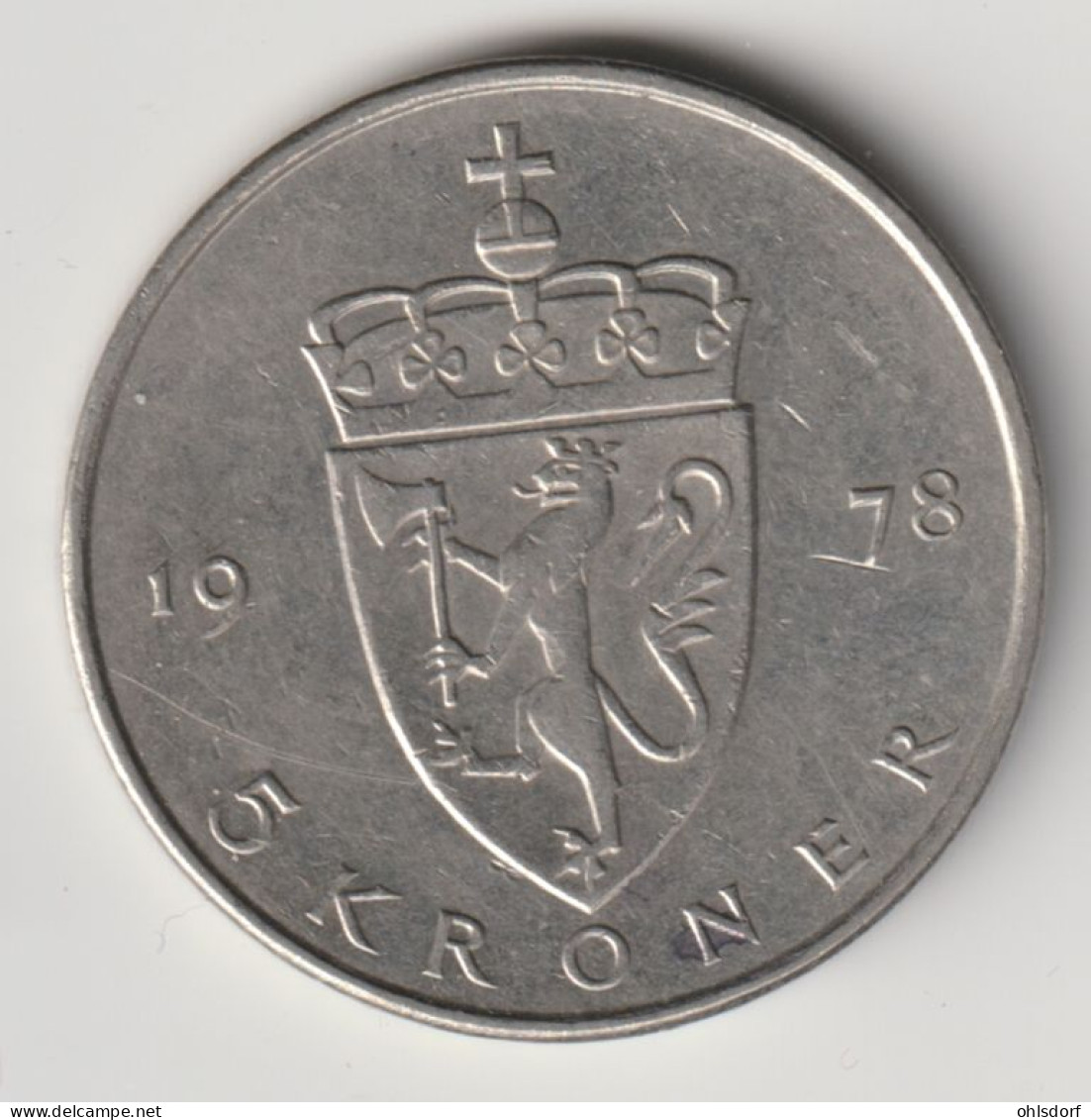 NORGE 1978: 5 Kroner, KM 420 - Norvège