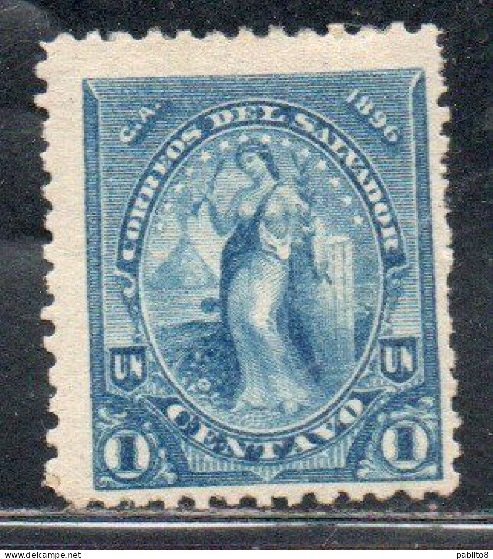 EL SALVADOR 1896 PEACE 1c MH - Salvador