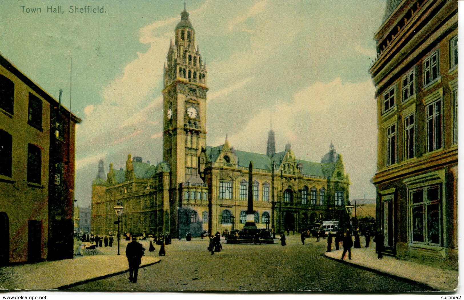 SOUTH YORKS - SHEFFIELD - TOWN HALL 1905 Ys309 - Sheffield