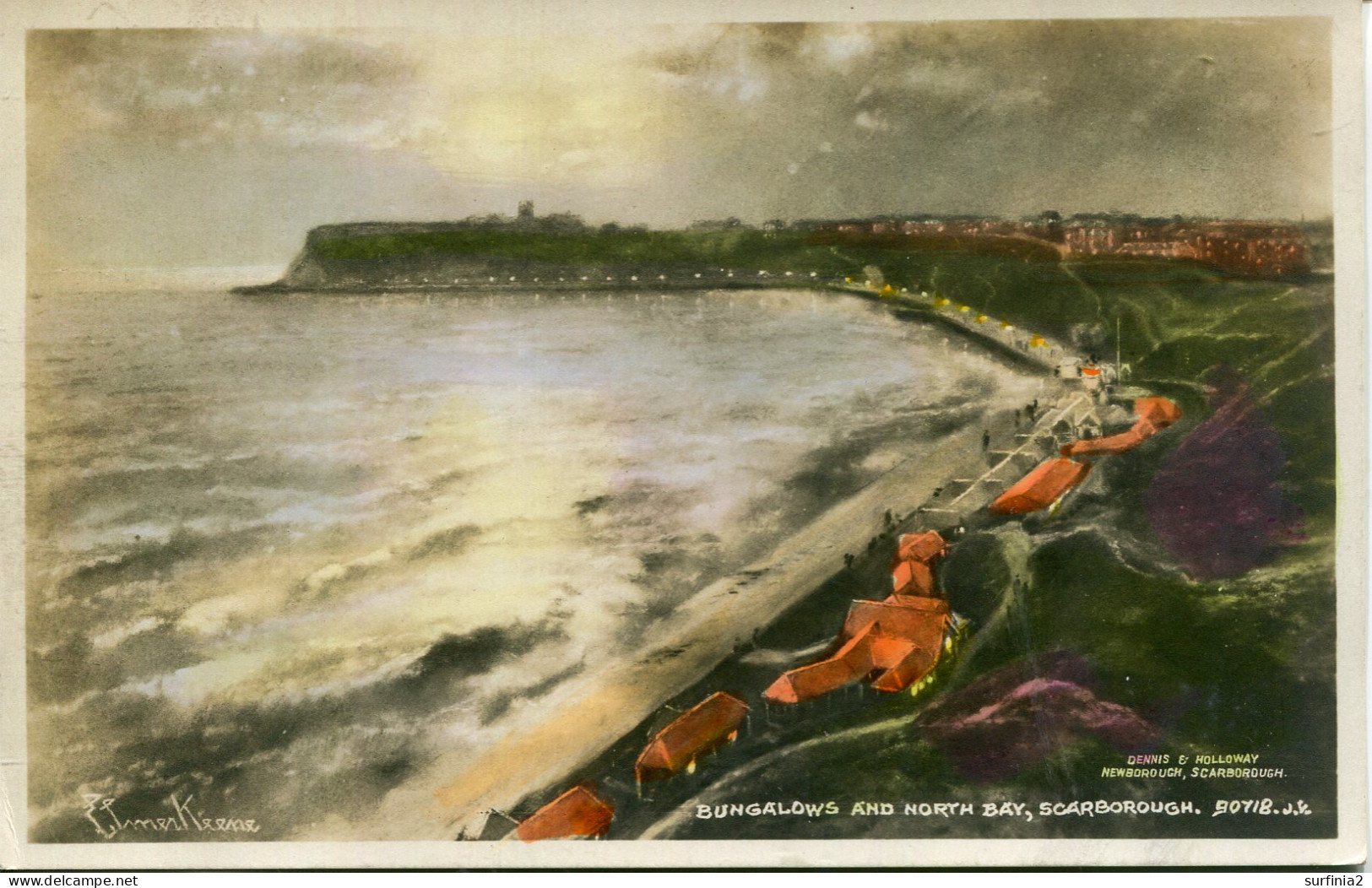 YORKS - SCARBOROUGH - BUNGALOWS AND NORTH BAY - ELMER KEENE Y4031 - Scarborough
