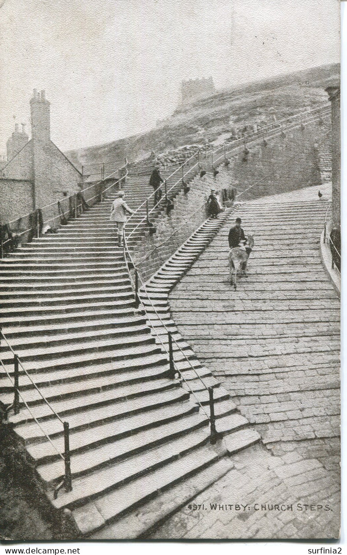 YORKS - WHITBY CHURCH STEPS  Y4039 - Whitby