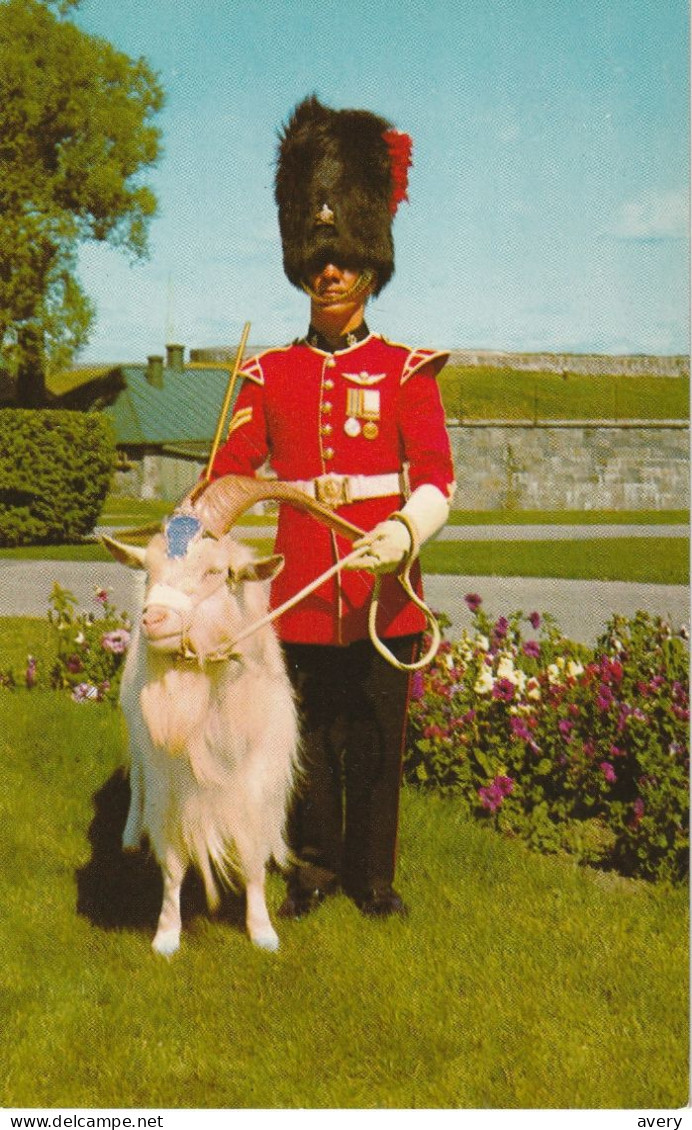 La Citadelle Le Caporal Attitre A La Garde De "Baptiste"- La Mascotte Du Royal 22e Regiment - Québec - La Citadelle