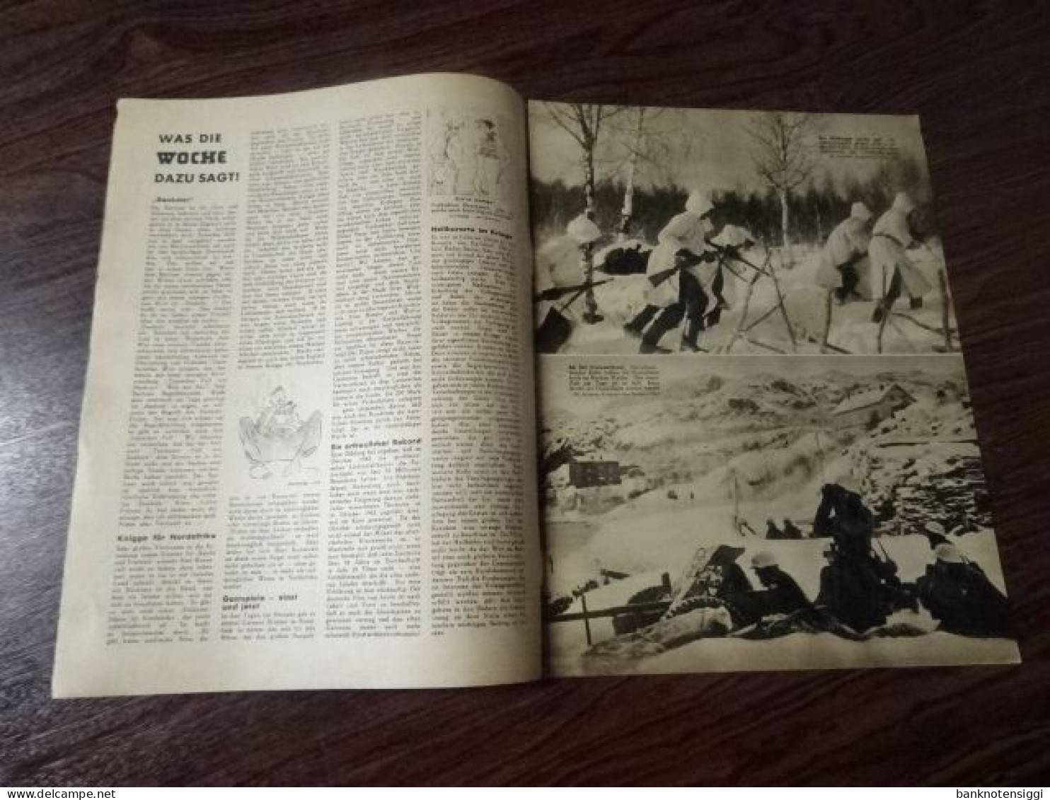 1 Zeitung "Die Woche"  Heft 3. Berlin 20 Januar 1943 - Politik & Zeitgeschichte