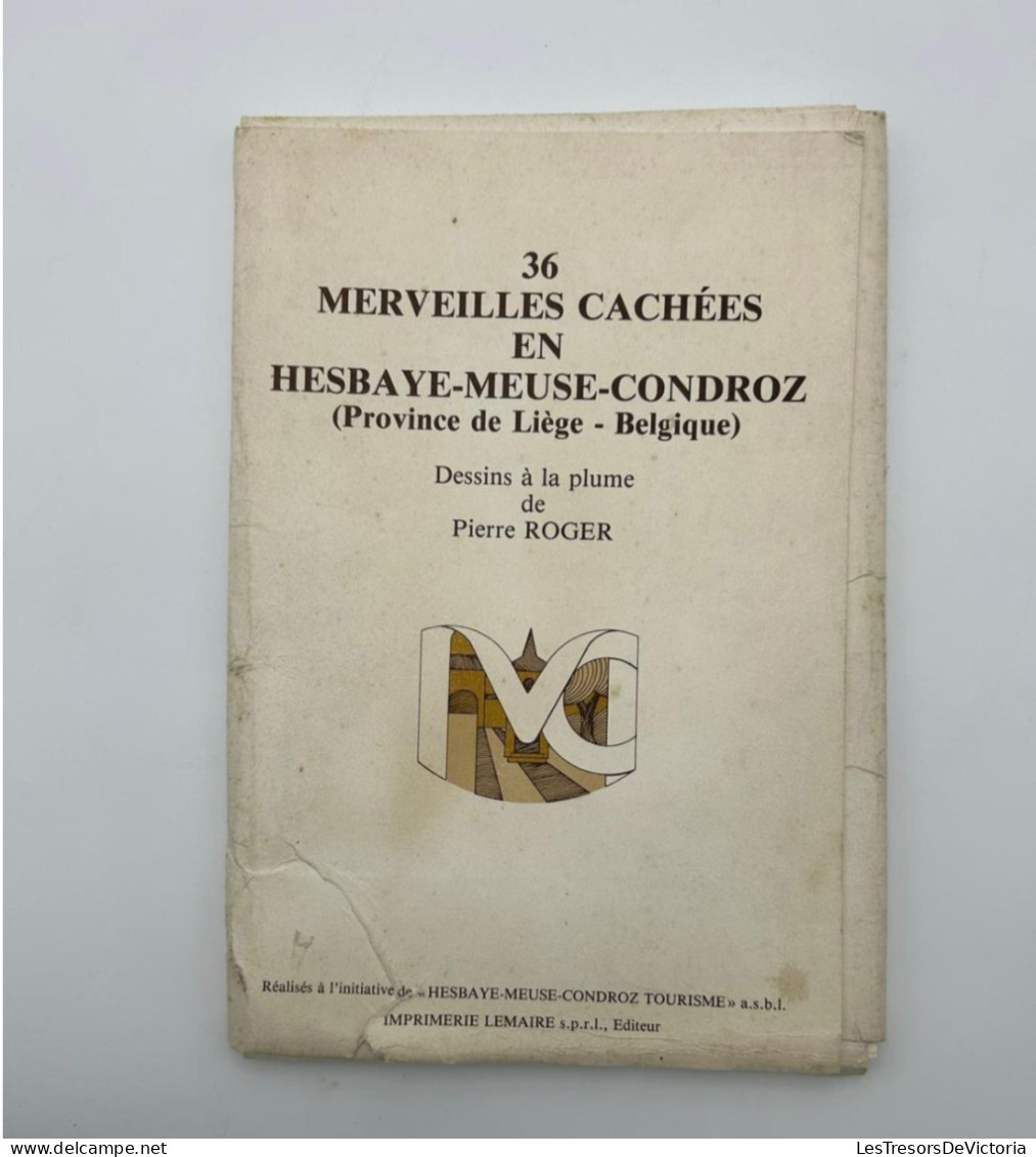 LIVRE - Merveilles Cachées En Hesbaye Meuse Condroz - Dessins A La Plume De Pierre Roger - Belgium