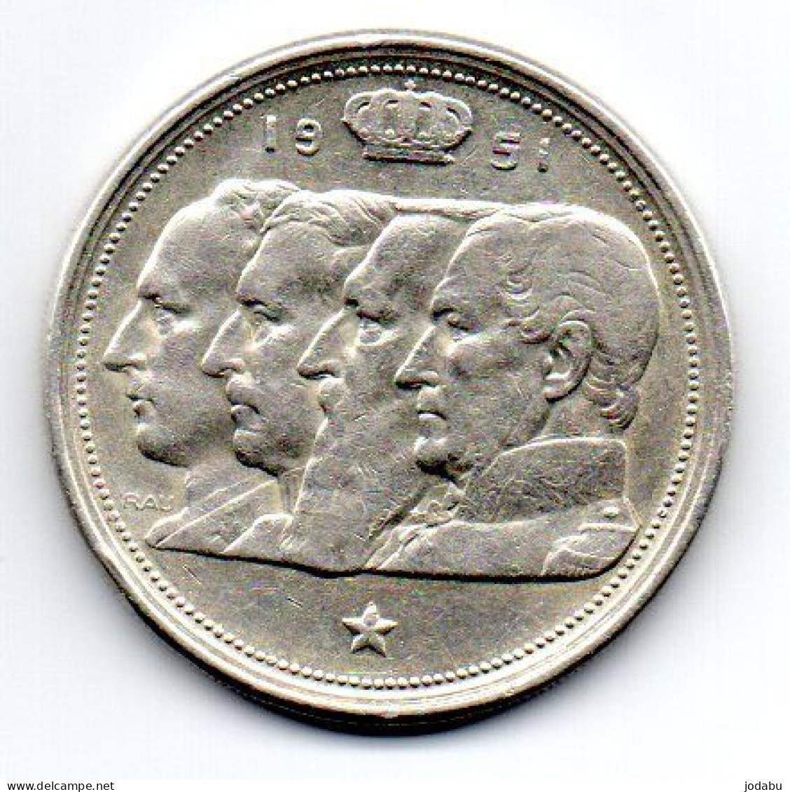 Piéce En Argent ...100 Frs De 1951.Belgique - 100 Franc