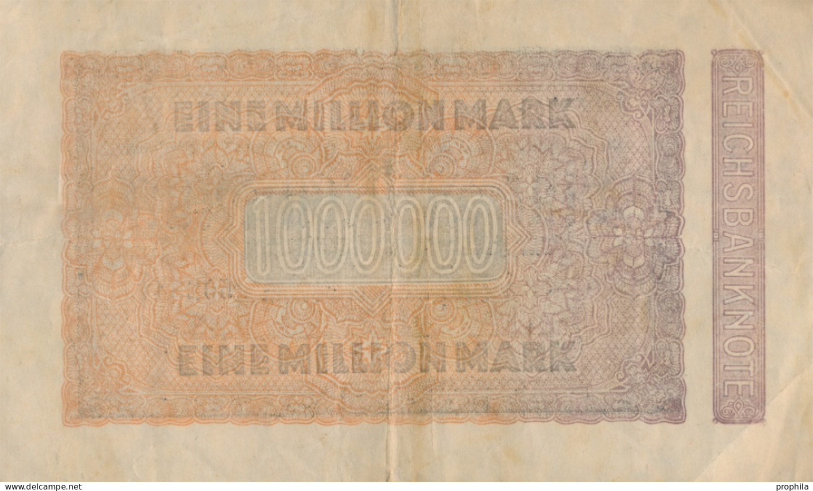 Deutsches Reich Rosenbg: 93 Gebraucht (III) 1923 5 Millionen Mark (10288475 - 5 Miljoen Mark