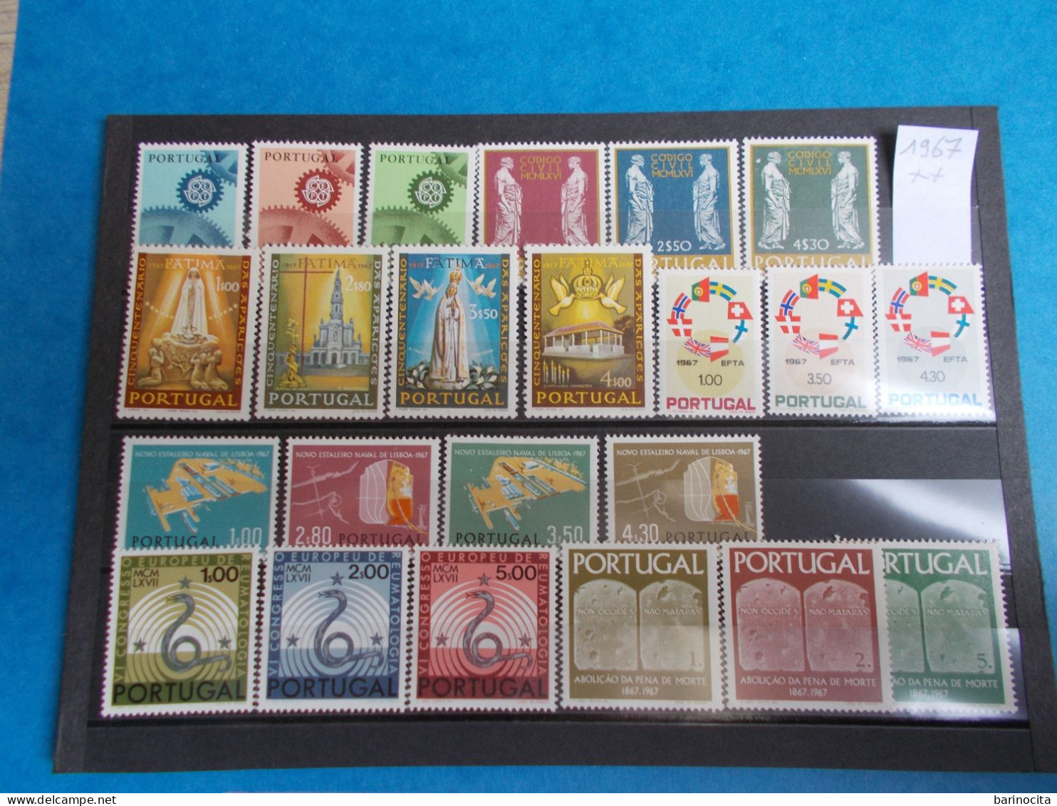 PORTUGAL    -  Du N° 1007 / 1029       Année  1967  NEUF XX ( Voir Photo ) - Full Years