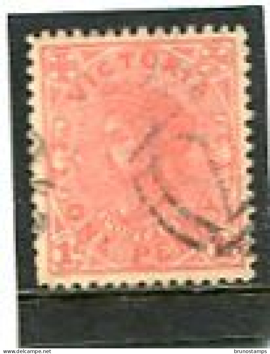 AUSTRALIA/VICTORIA - 1901  1d  ROSE  FINE  USED  SG 385 - Oblitérés