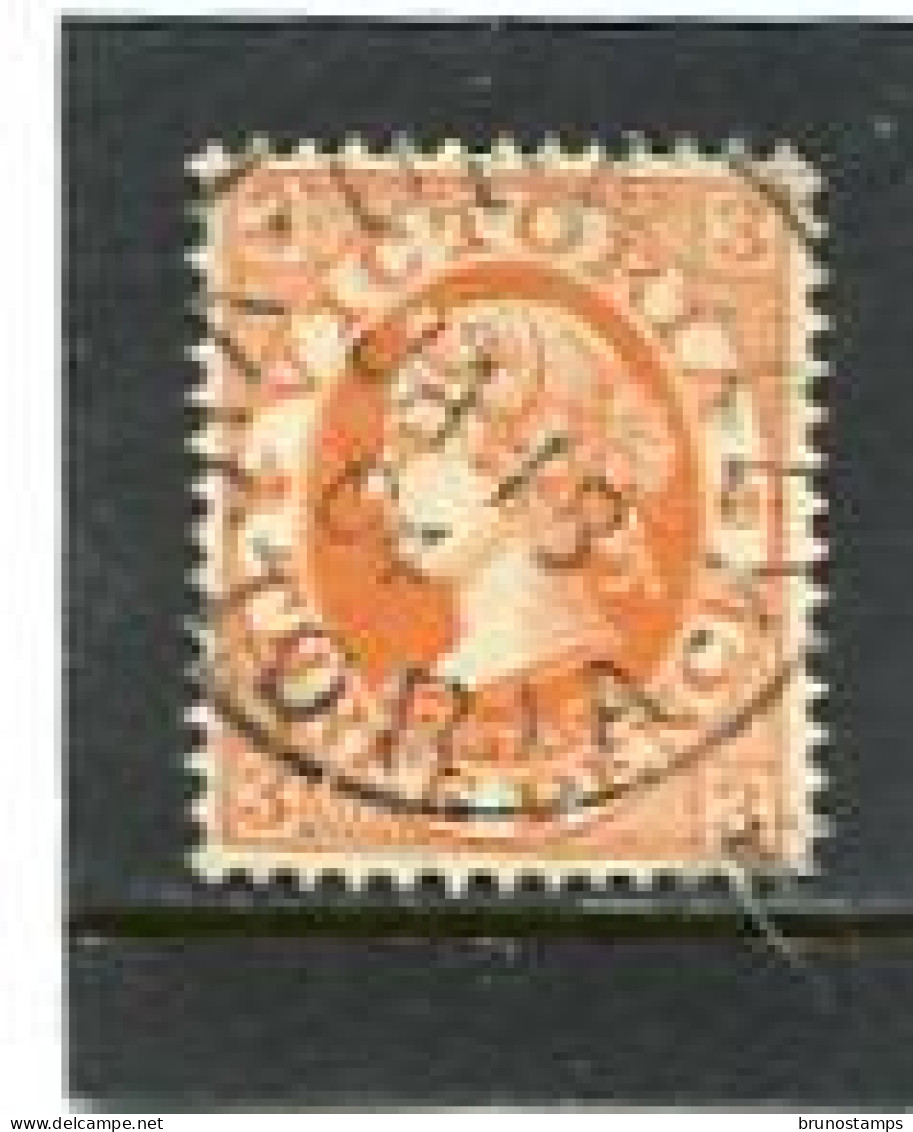 AUSTRALIA/VICTORIA - 1901  3d  ORANGE  FINE  USED  SG 389 - Used Stamps