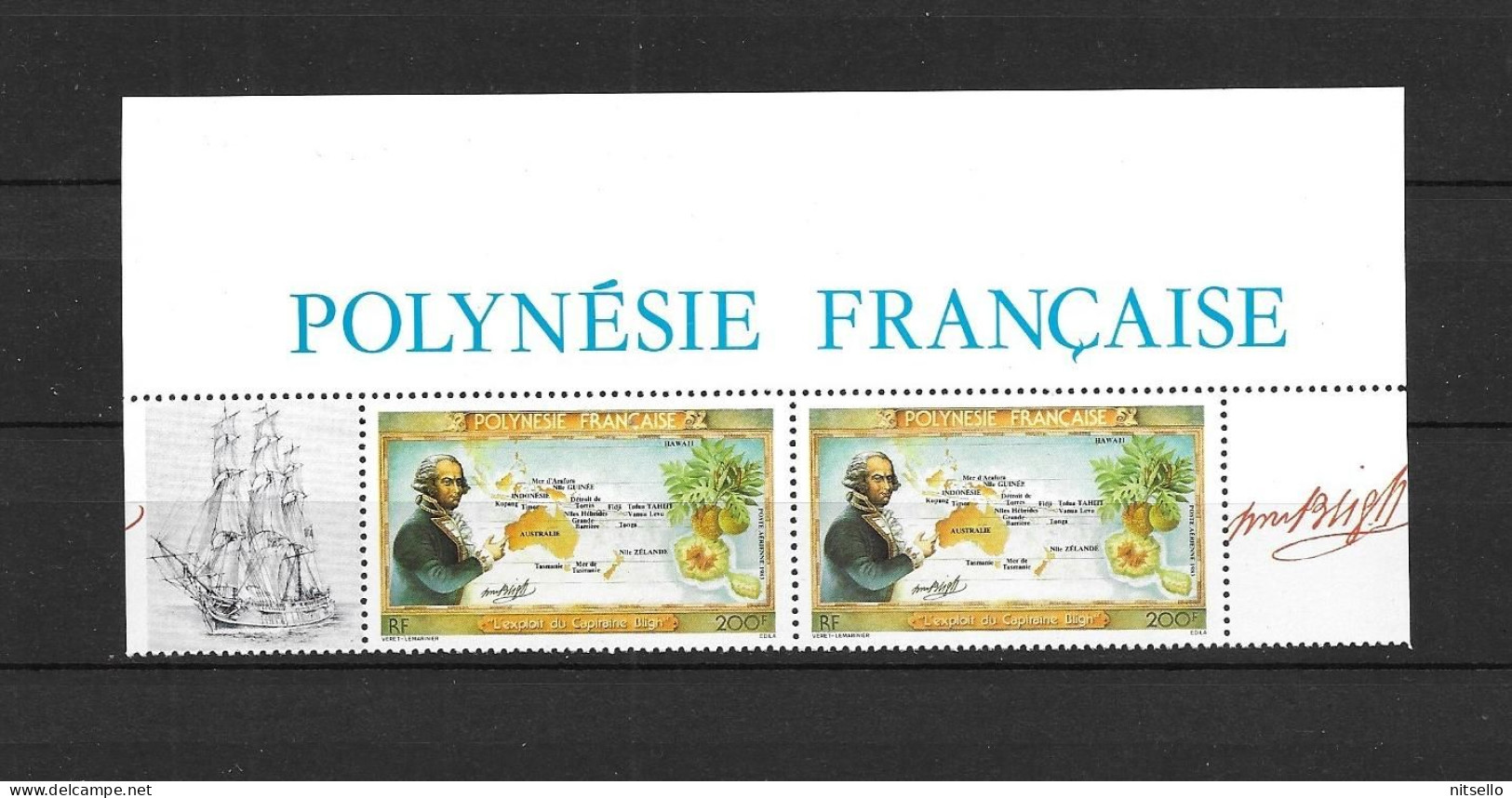 HB EUROPA  ///  (C175)  POLINESIA FRANCESA  - PA 175A** MNH     ¡¡¡ OFERTA - LIQUIDATION - JE LIQUIDE !!! - Unused Stamps