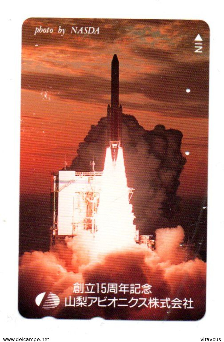 Fusée Navette Aérospatial Télécarte Japon Phonecard (F 147) - Space