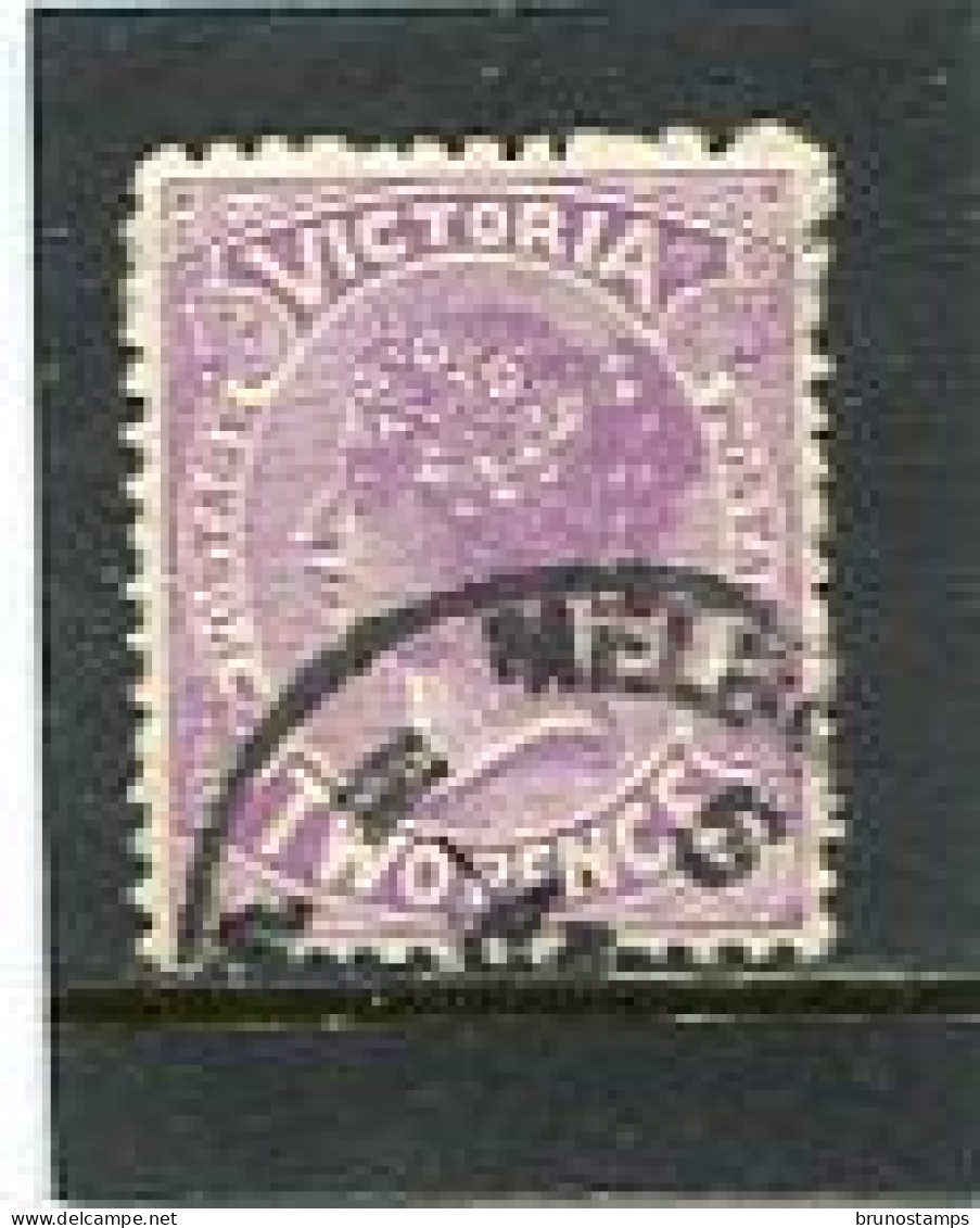 AUSTRALIA/VICTORIA - 1905  2d  MAUVE  PERF 12 1/2  FINE  USED  SG 418 - Usati