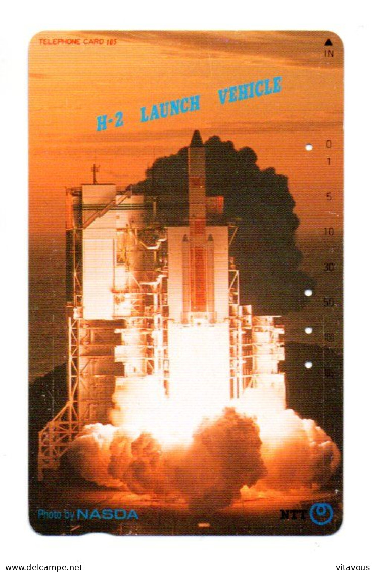 Fusée Navette Aérospatial Télécarte Japon Phonecard (F 151) - Espace