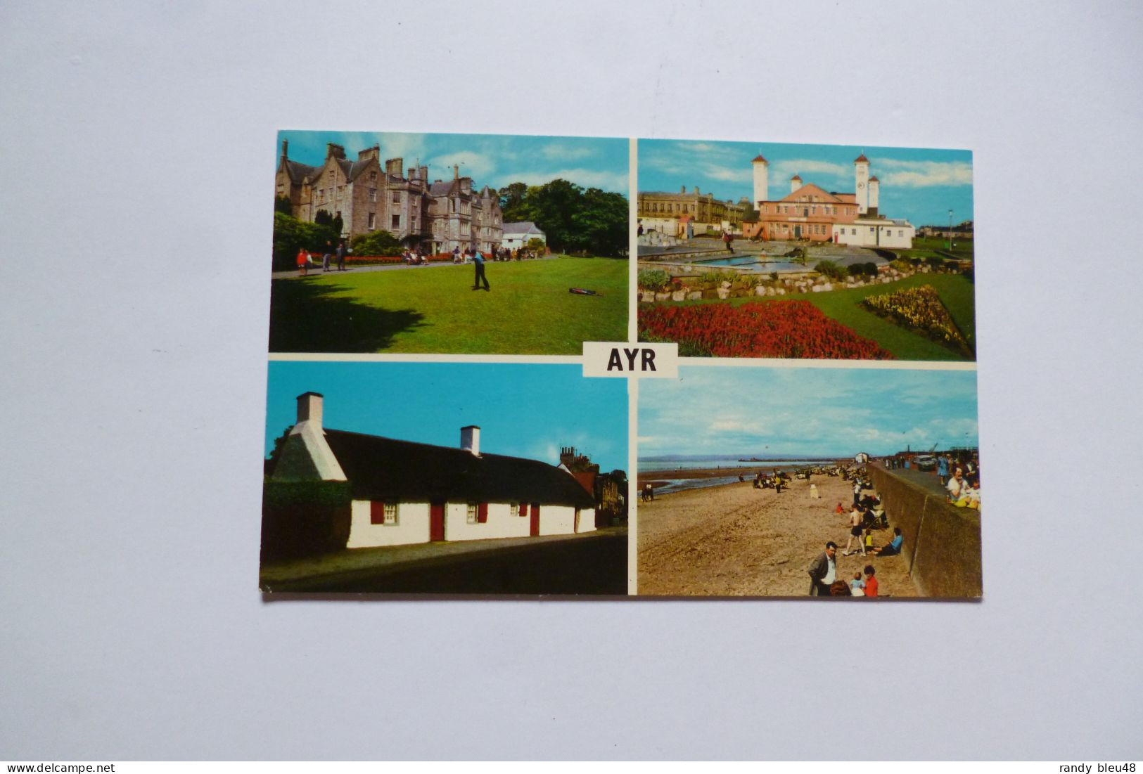 AYR  - Belleisle Park  -  Pavil Ballroom -  Cottage   -  Ecosse - Ayrshire