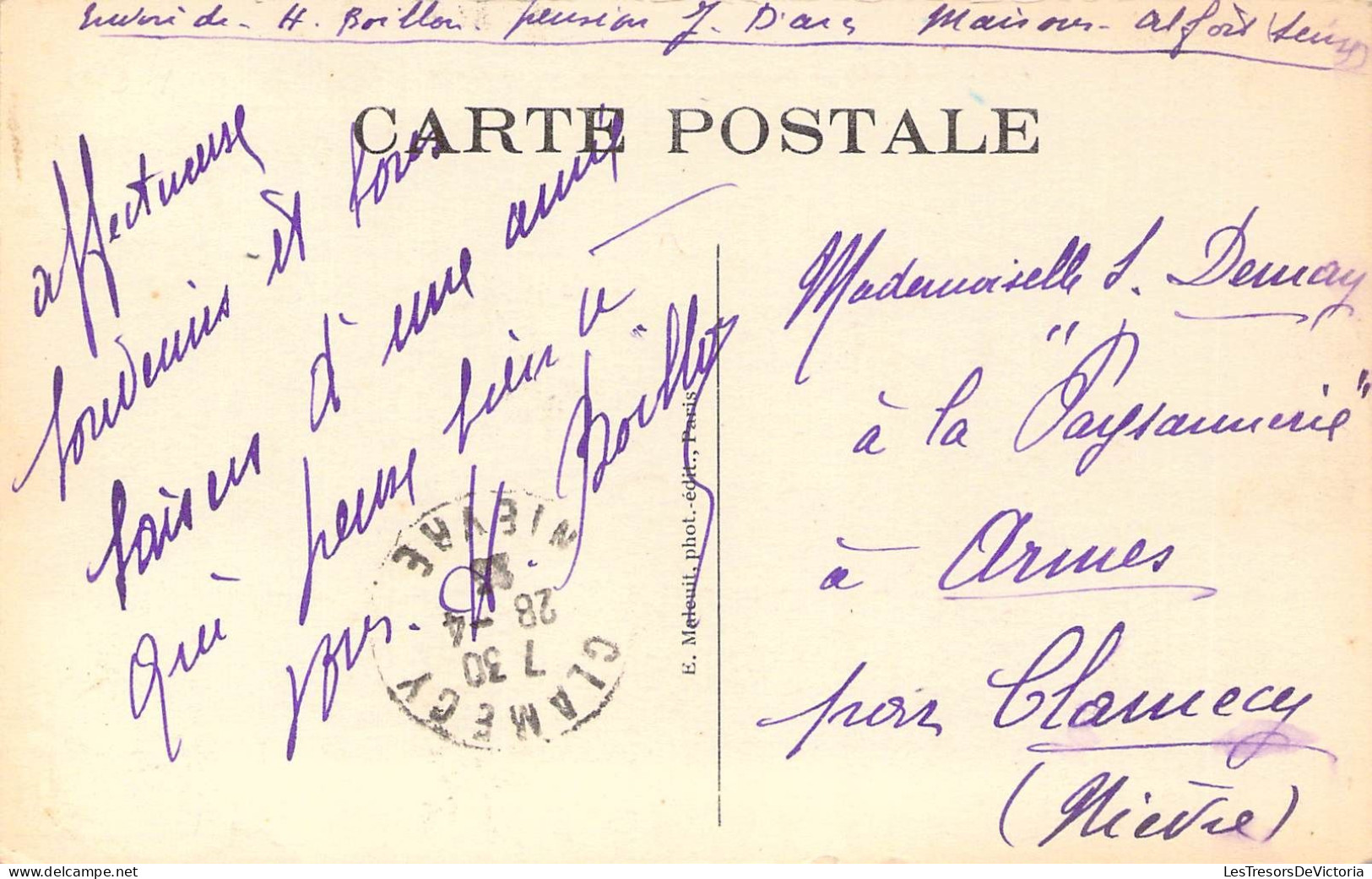 France - Maisons Alfort - Rue De La Gare - Passerelle - Attelage - Animé - Carte Postale Ancienne - Maisons Alfort