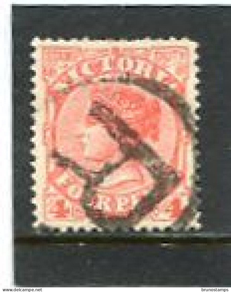 AUSTRALIA/VICTORIA - 1886   4d  RED  FINE  USED   SG 300 - Used Stamps