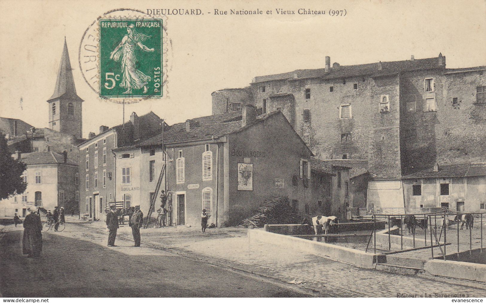 54 :  Dieulouard : Rue Nationale   ///  Ref.  Déc.  23  // N° 28.526 - Dieulouard