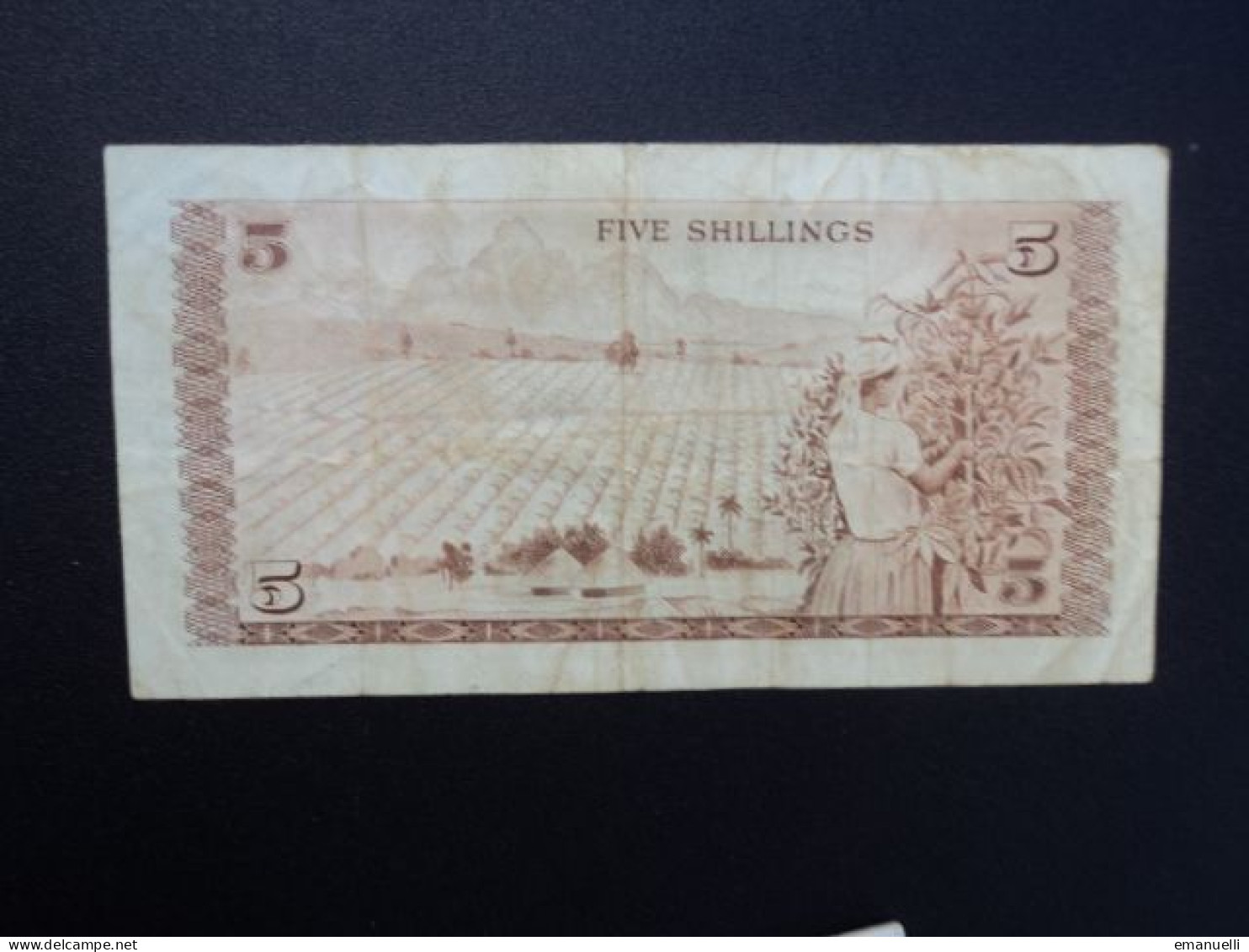 KENYA * : 5 SHILLINGS   1.7.1969    P 6a     TTB ** - Kenya