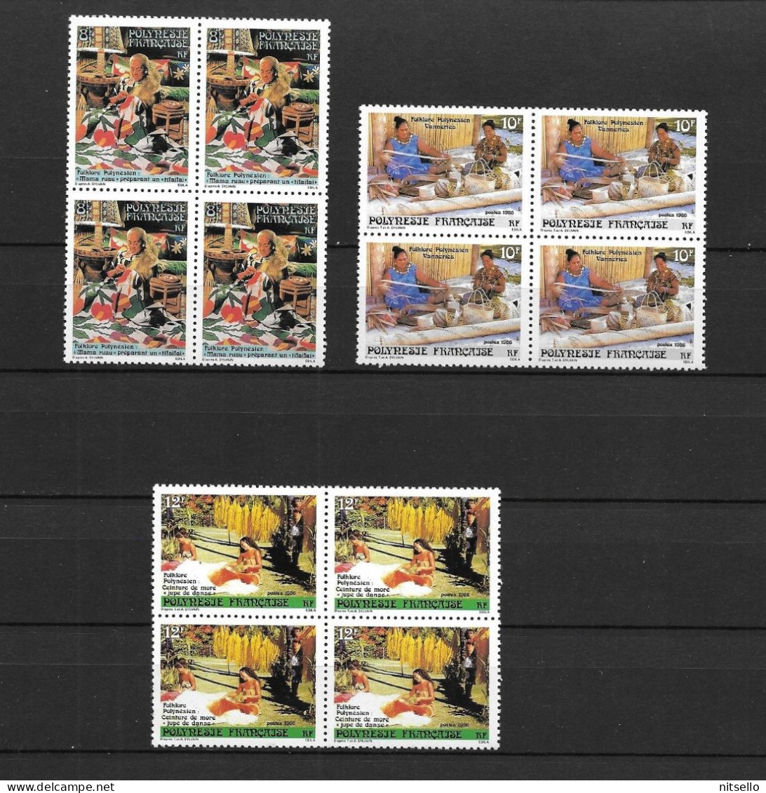 LOTE 2202 C  ///  (C240)  POLINESIA FRANCESA   263/265 ** MNH  ¡¡ OFERTA - LIQUIDATION - JE LIQUIDE !!! - Neufs