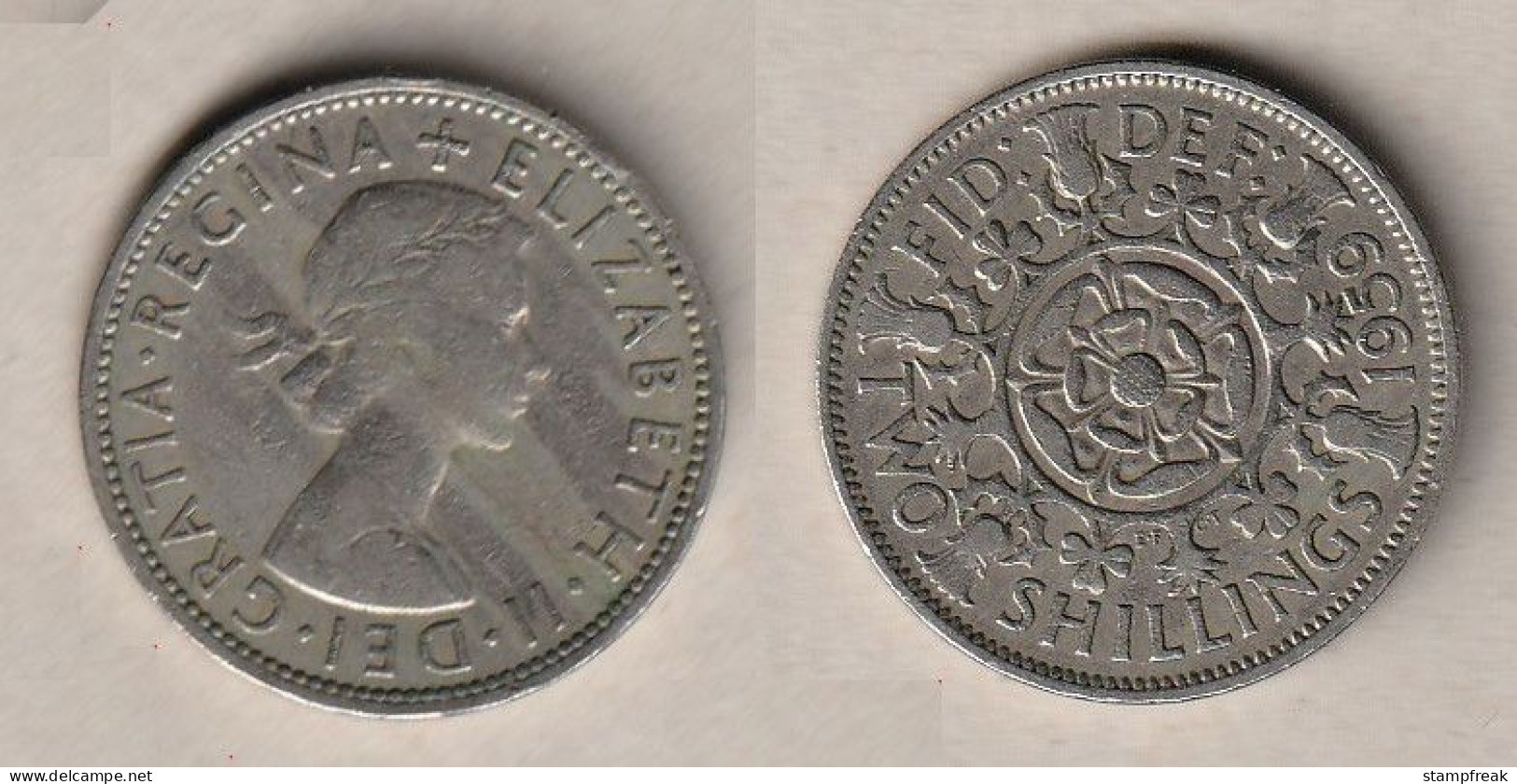 00897) Grossbritannien, Florin 1959, Elisabeth II - Otros & Sin Clasificación