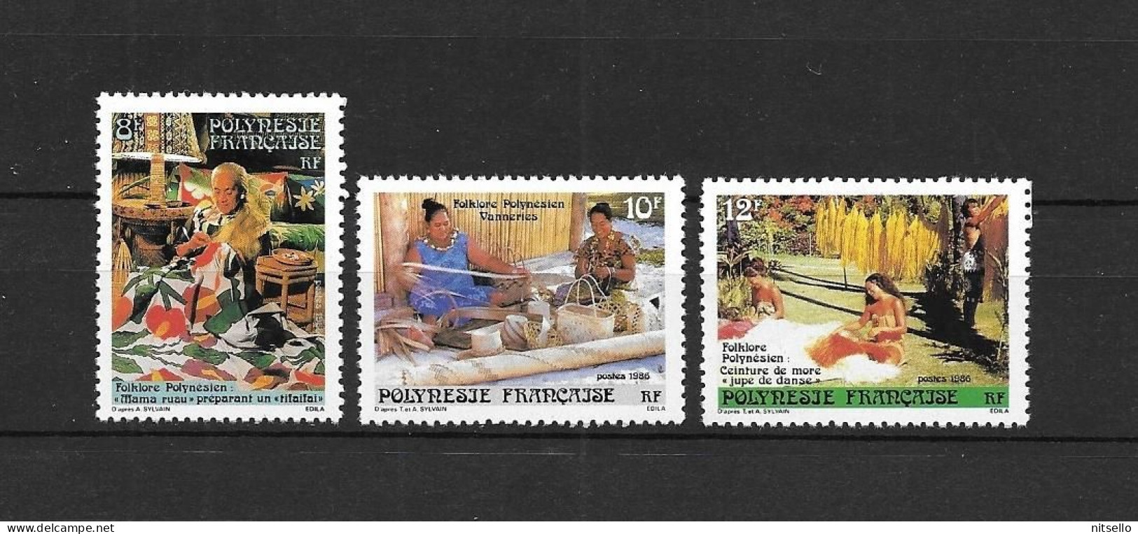 LOTE 2202 C  ///  (C060)  POLINESIA FRANCESA   263/265 ** MNH  ¡¡ OFERTA - LIQUIDATION - JE LIQUIDE !!! - Neufs