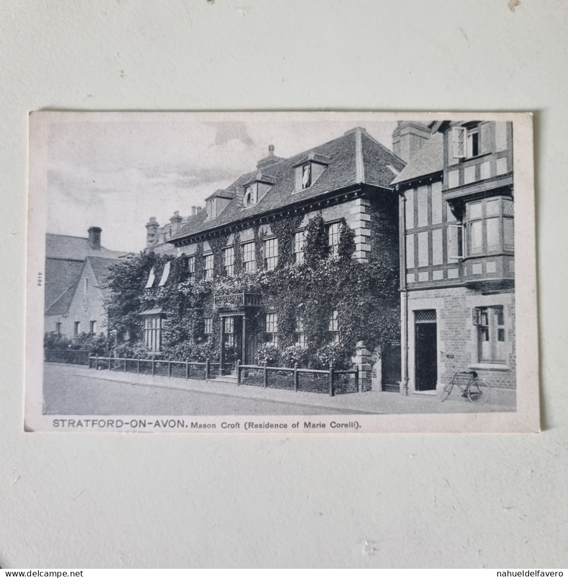Carta Postale Non Circulèe - UK, England, STRATFORD-ON-AVON, Mason Croft (Residence Of Marie Corelli) - Stratford Upon Avon